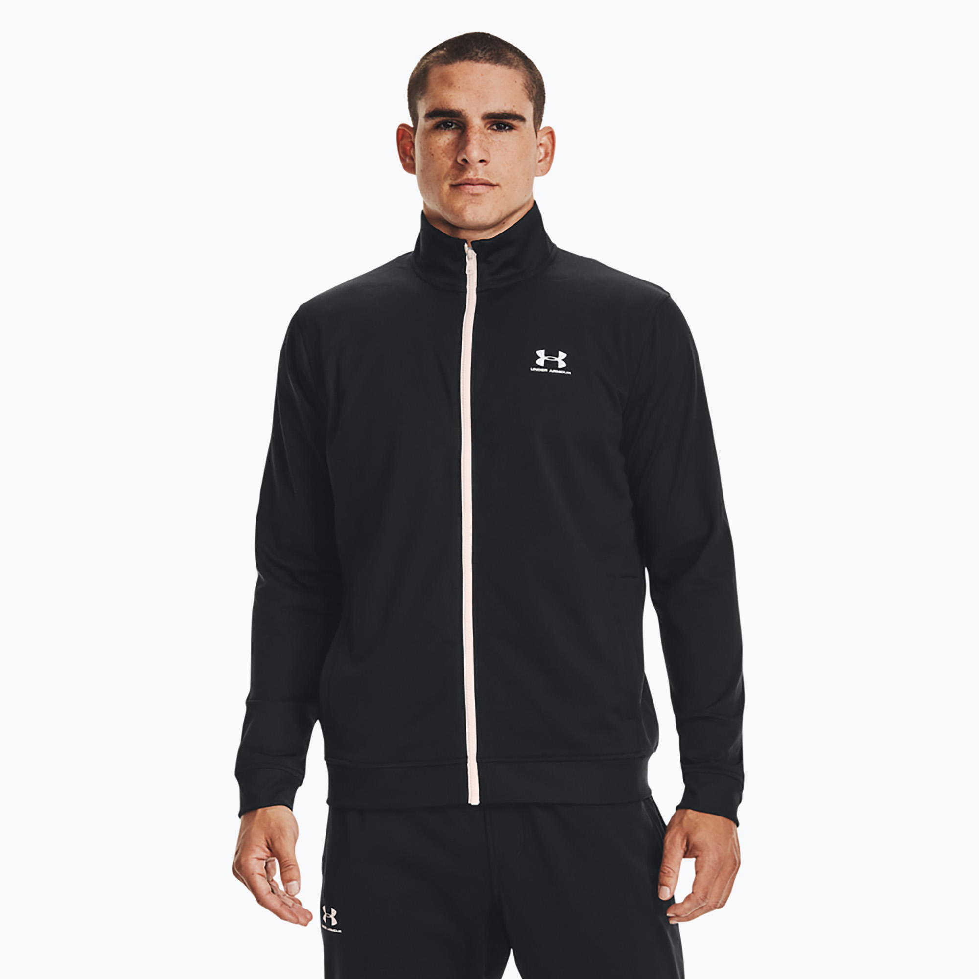 Bluza męska Under Armour Sportstyle Tricot black/onyx white 