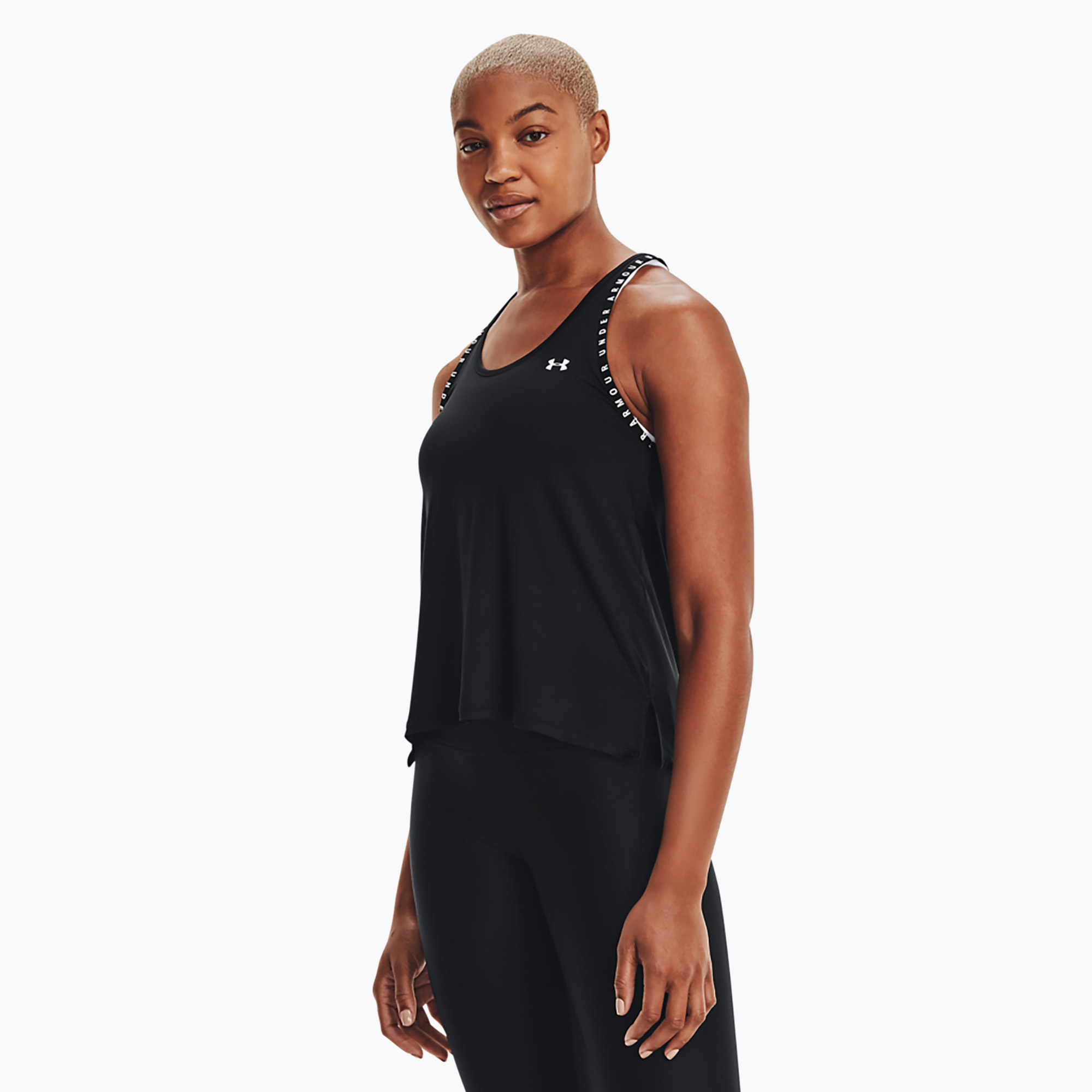 Under Armour Knockout Tank women's training shirt black 1351596 (XS)