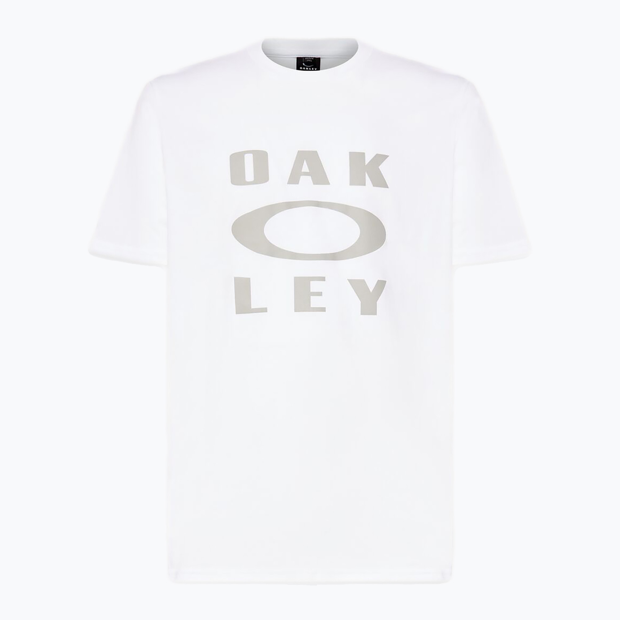 Men's Oakley Bark Ellipse Tee white (XL)