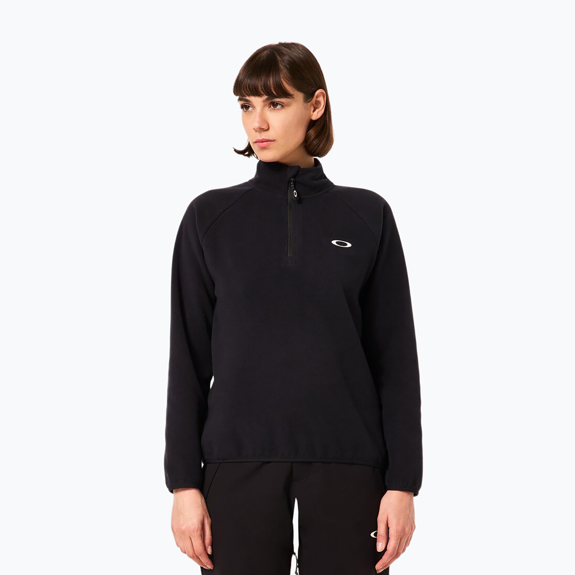 Дамски поларен суитшърт Oakley Maple Ridge 1/2 Zip Fleece blackout
