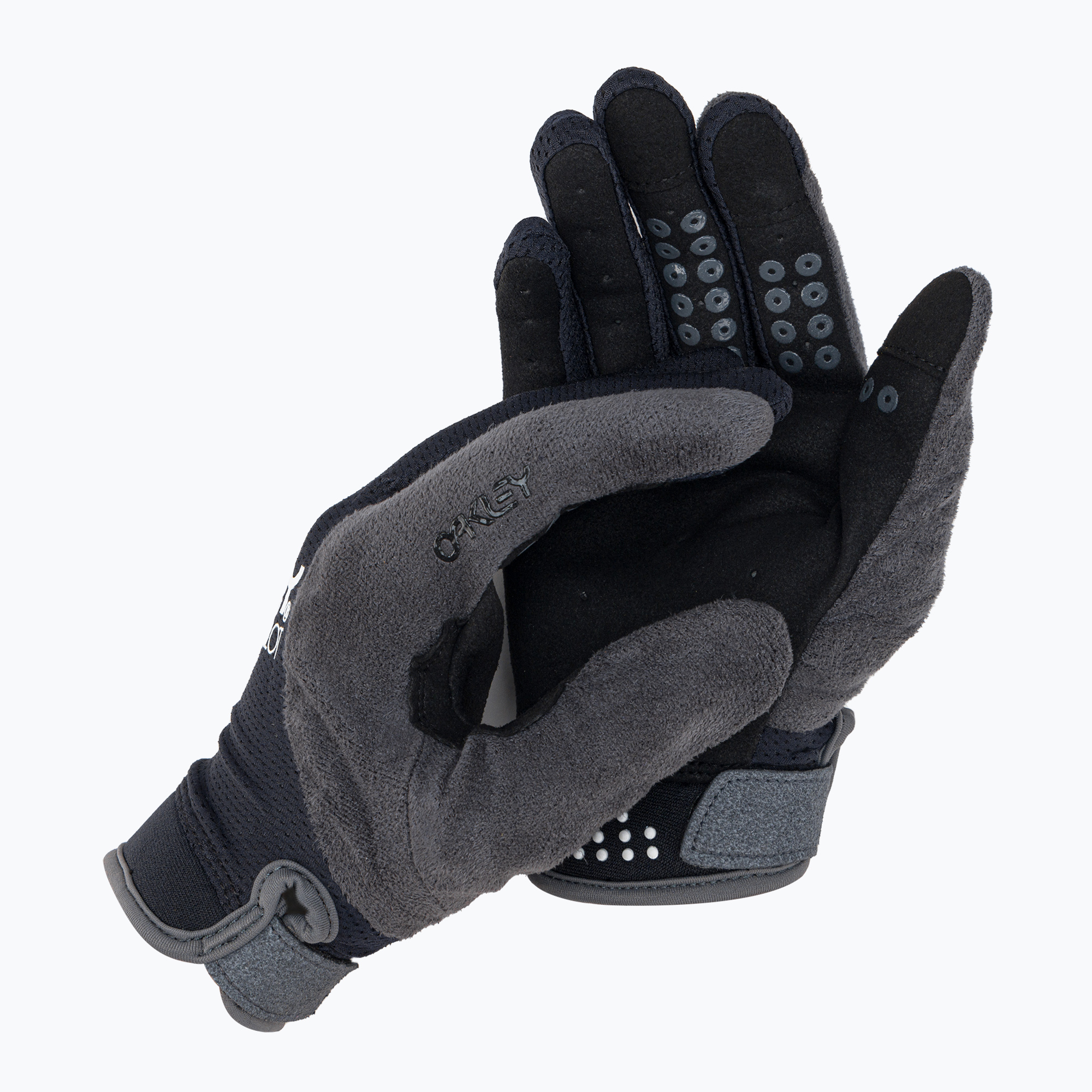 Dámske cyklistické rukavice Oakley Wmns All Mountain Mtb black/grey FOS822 (WMNS All Mountain MTB FOS800022)