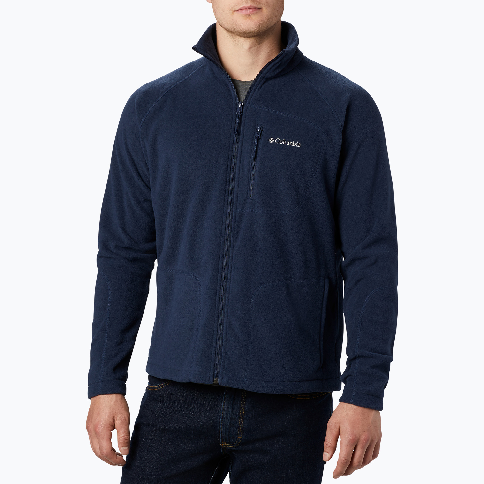 Bluza polarowa męska Columbia Fast Trek II collegiate navy 