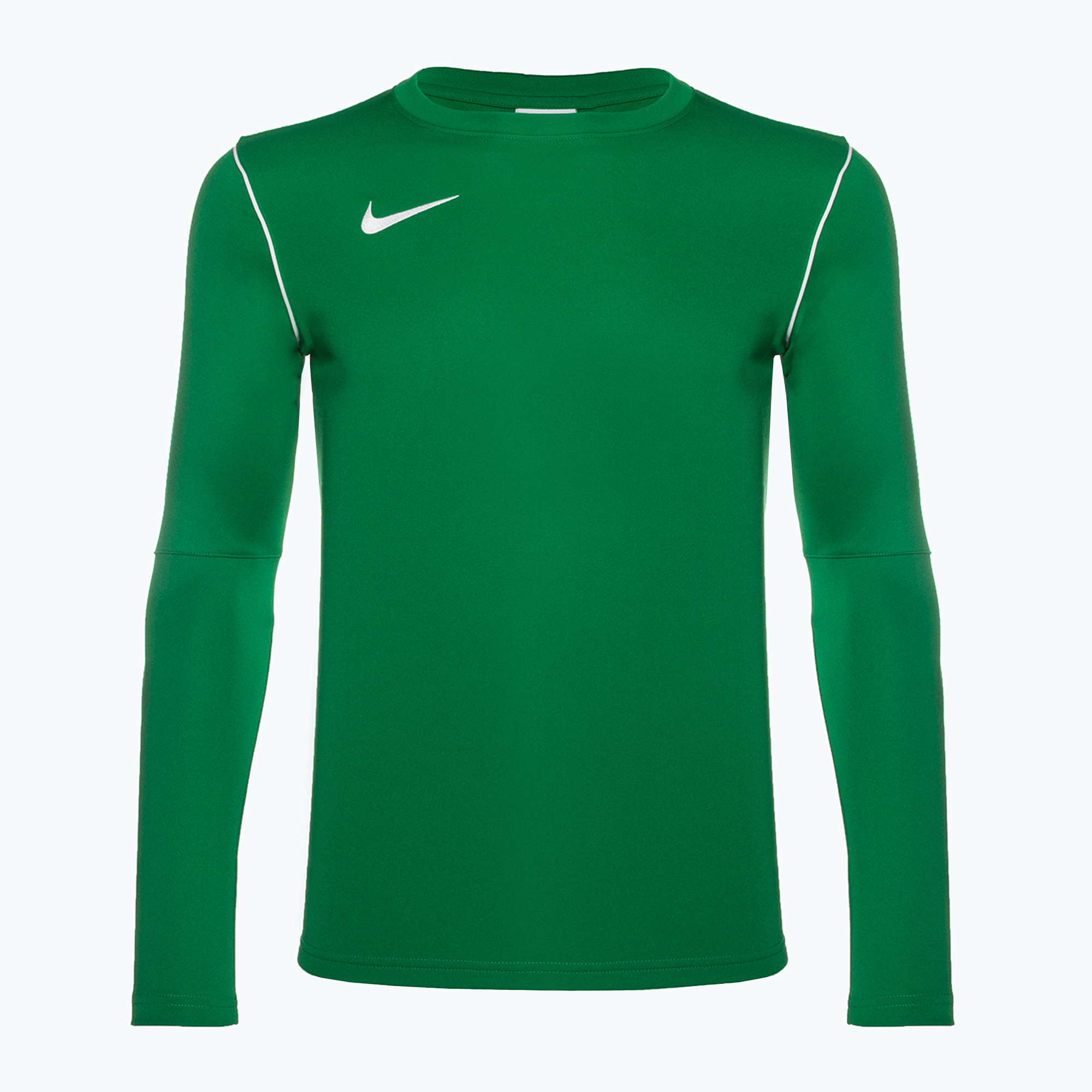 Мъжки футболен екип Nike Dri-FIT Park 20 Crew pine green/white с дълъг ръкав