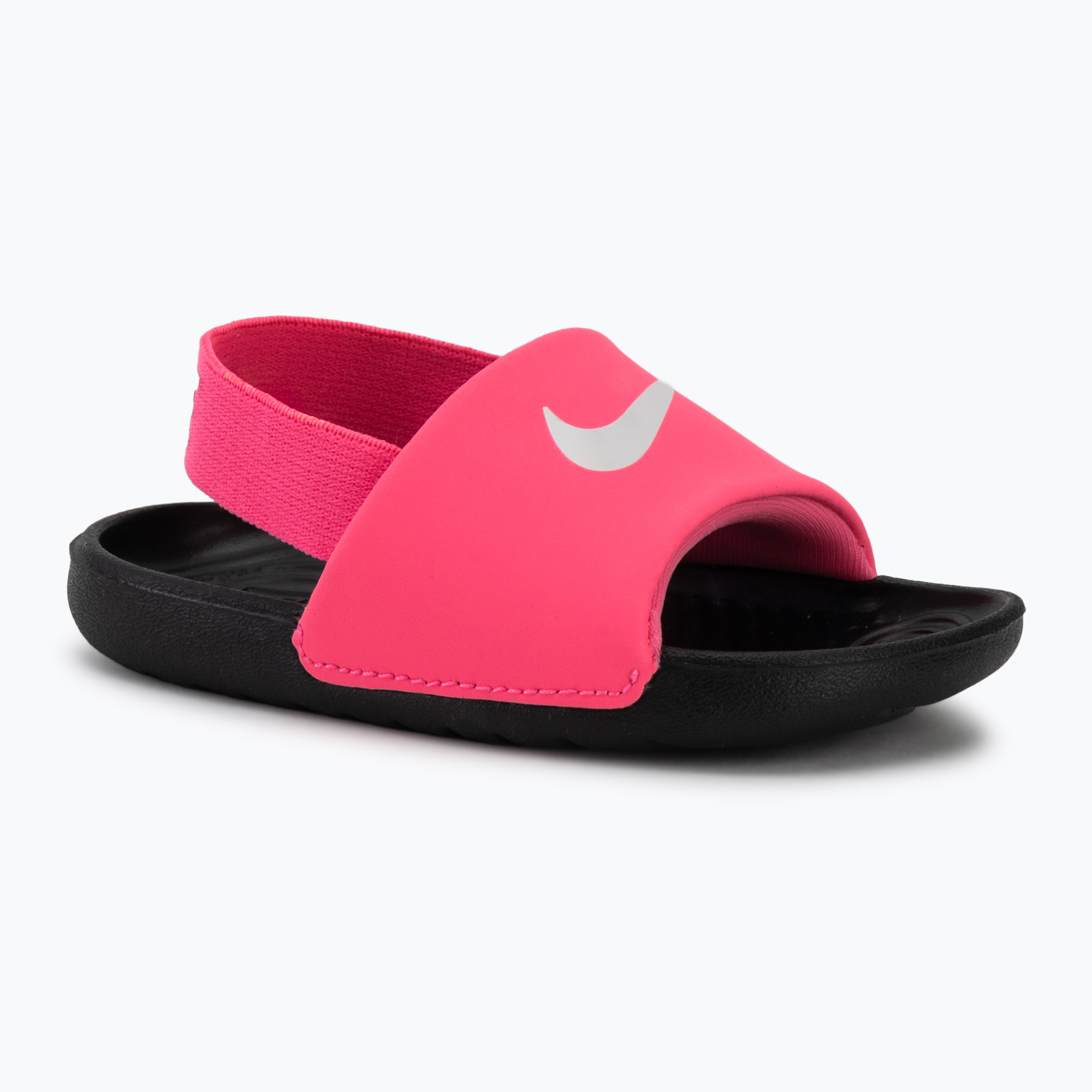 Детски чехли Nike Digital coffee pink/black/white