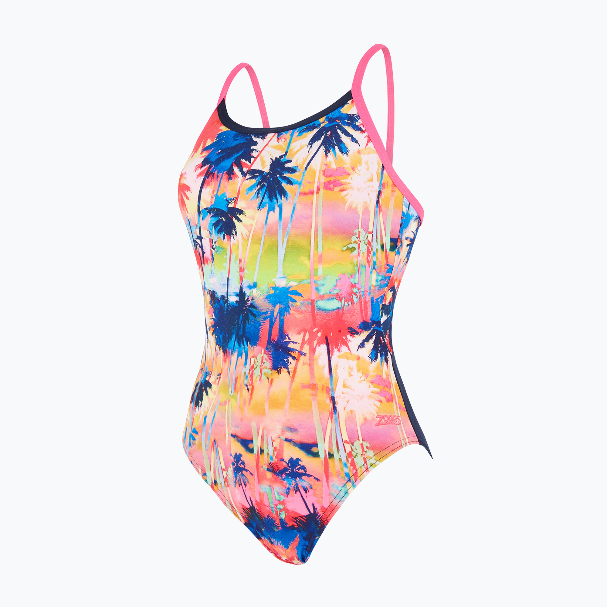Women's one-piece swimsuit Zoggs Sunset Tri Back (38 DE)