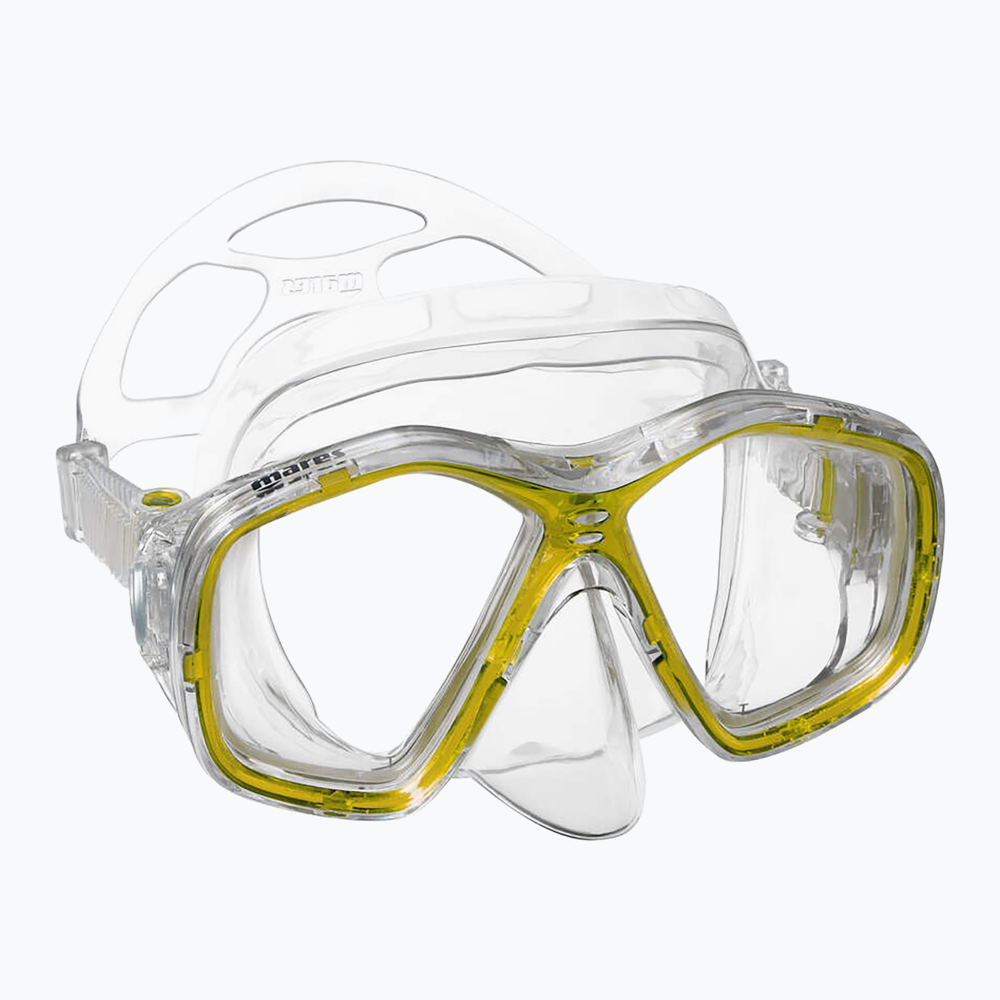 Маска за шнорхелинг Mares Tapu yellow reflex/clear