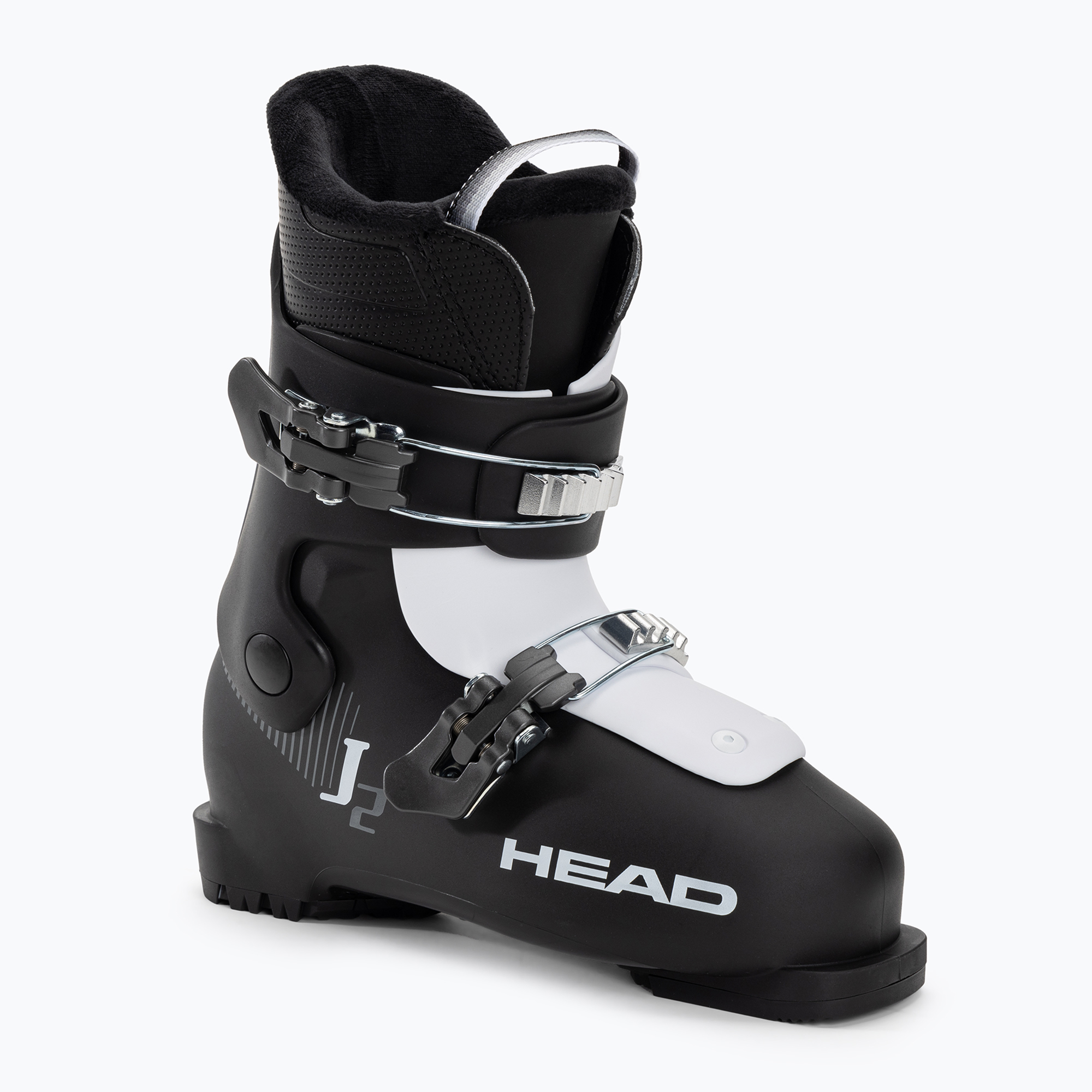 Detské lyžiarske topánky HEAD J2 black/white (J 2 Jr 603556)
