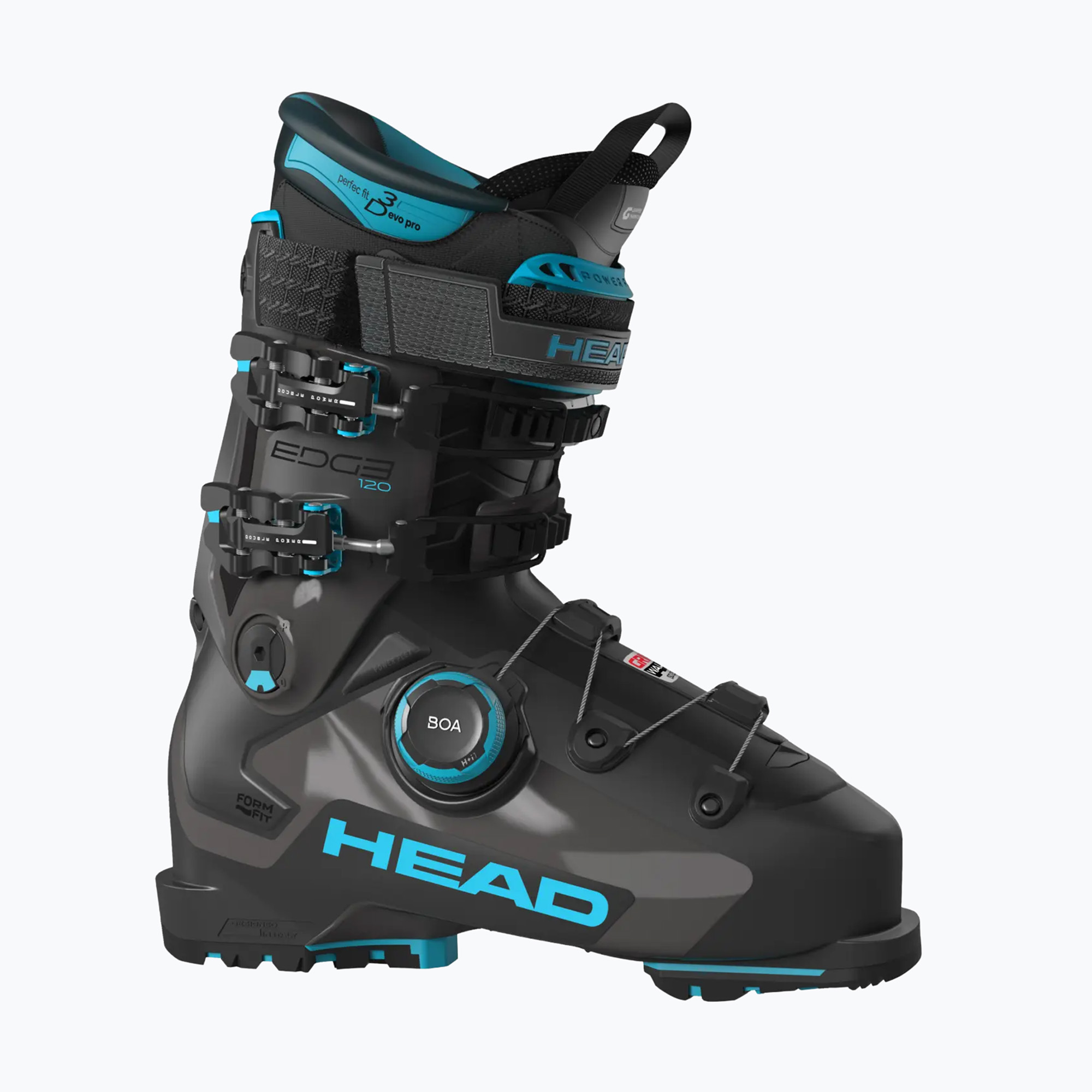 Мъжки ски обувки HEAD Edge 120 HV GW Boa anthracite/speedblue