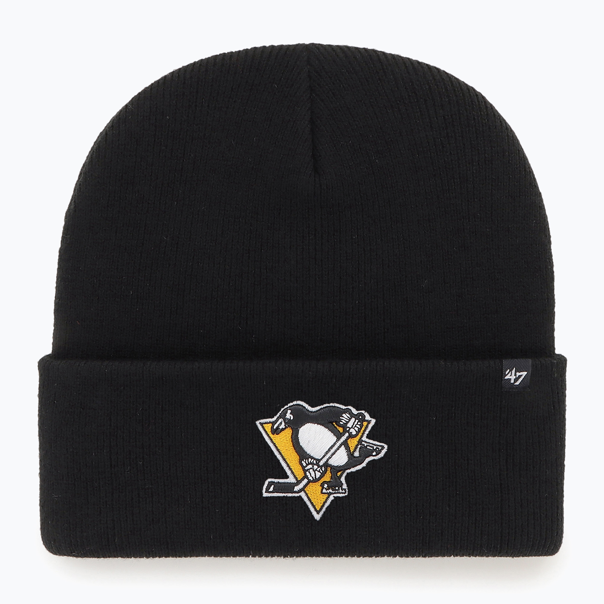 Czapka zimowa 47 Brand NHL Pittsburgh Penguins Haymaker black 