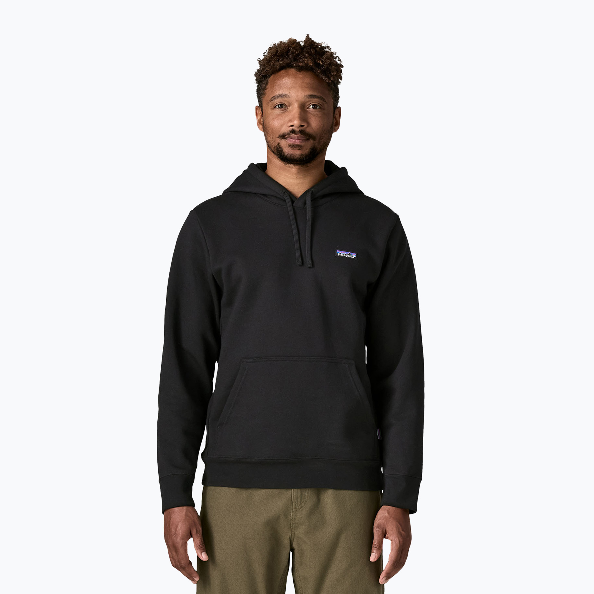 Мъжки суитшърт Patagonia P-6 Logo Uprisal black