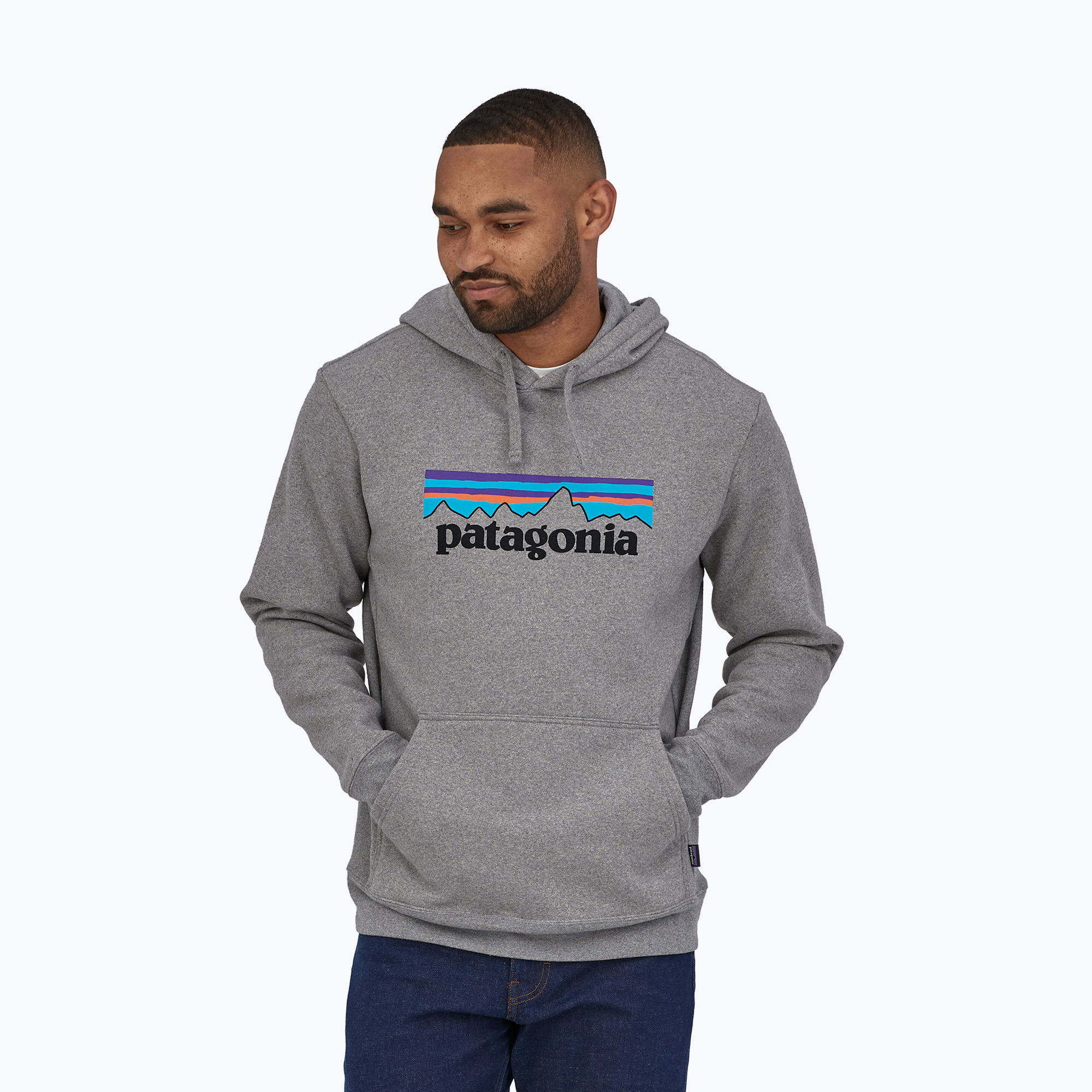 Bluza Patagonia P-6 Logo Uprisal gravel heather 