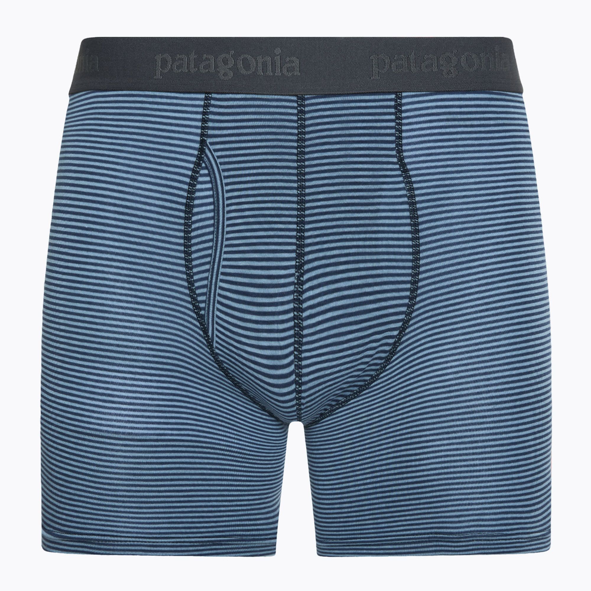 Patagonia pánske boxerky Essential 6" fathom stripe/new navy (Essential Boxer Briefs 6" 32560)