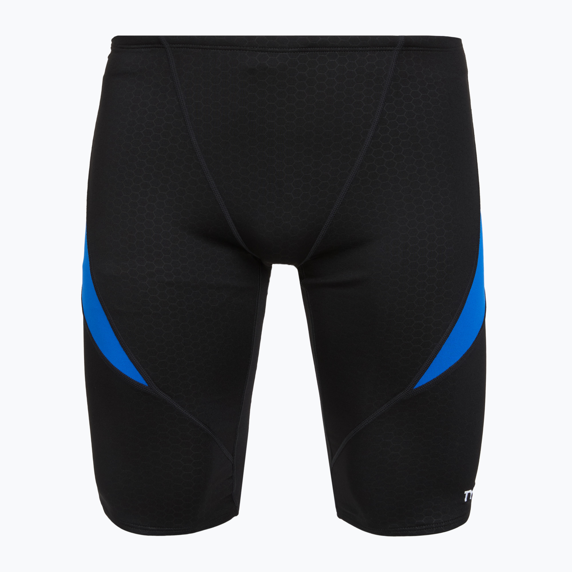 Мъжки шорти за плуване тип клин TYR Durafast Elite Oceanid Jammer black/blue