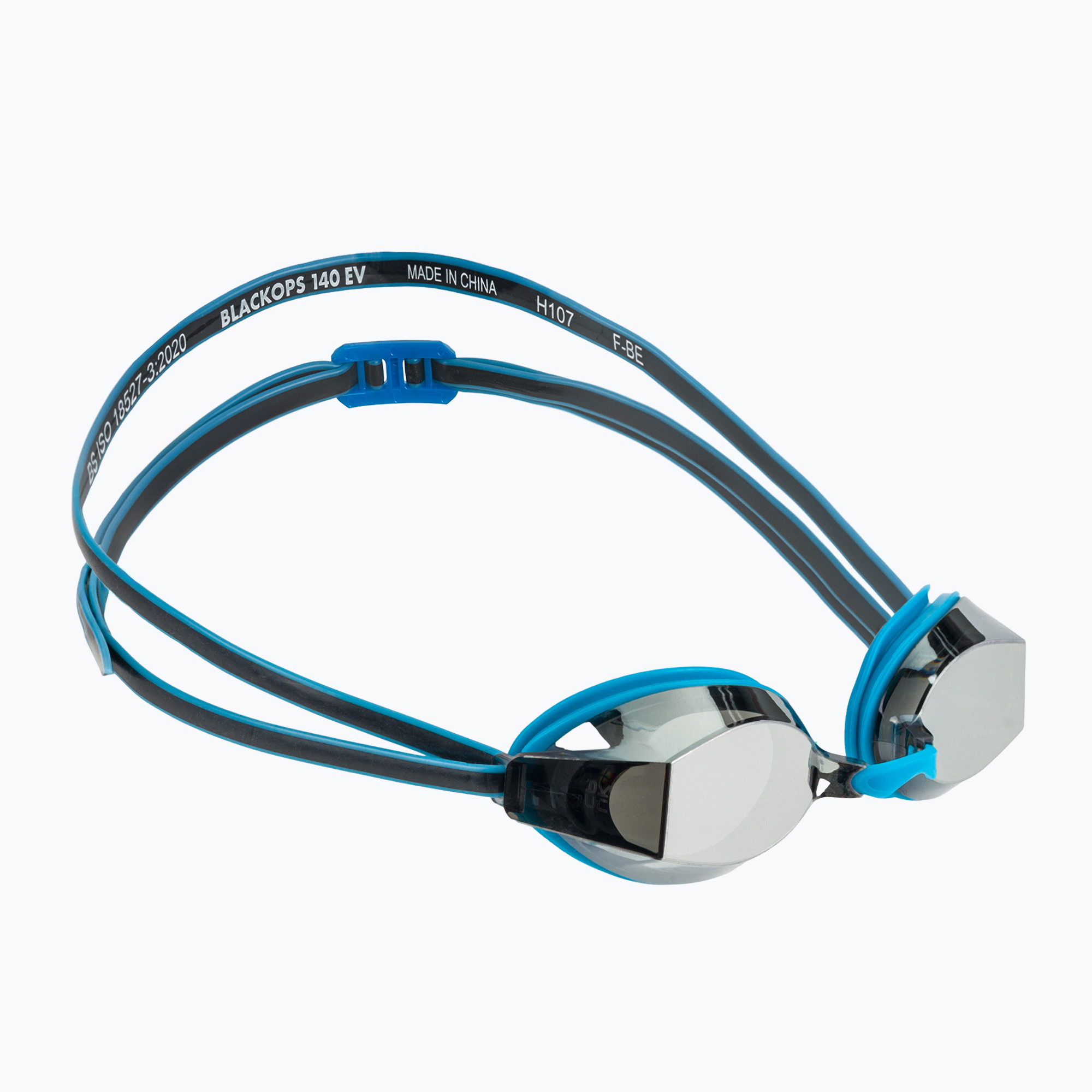 Детски очила за плуване TYR Blackops 140 Ev Racing Mirrored silver/ blue/ black