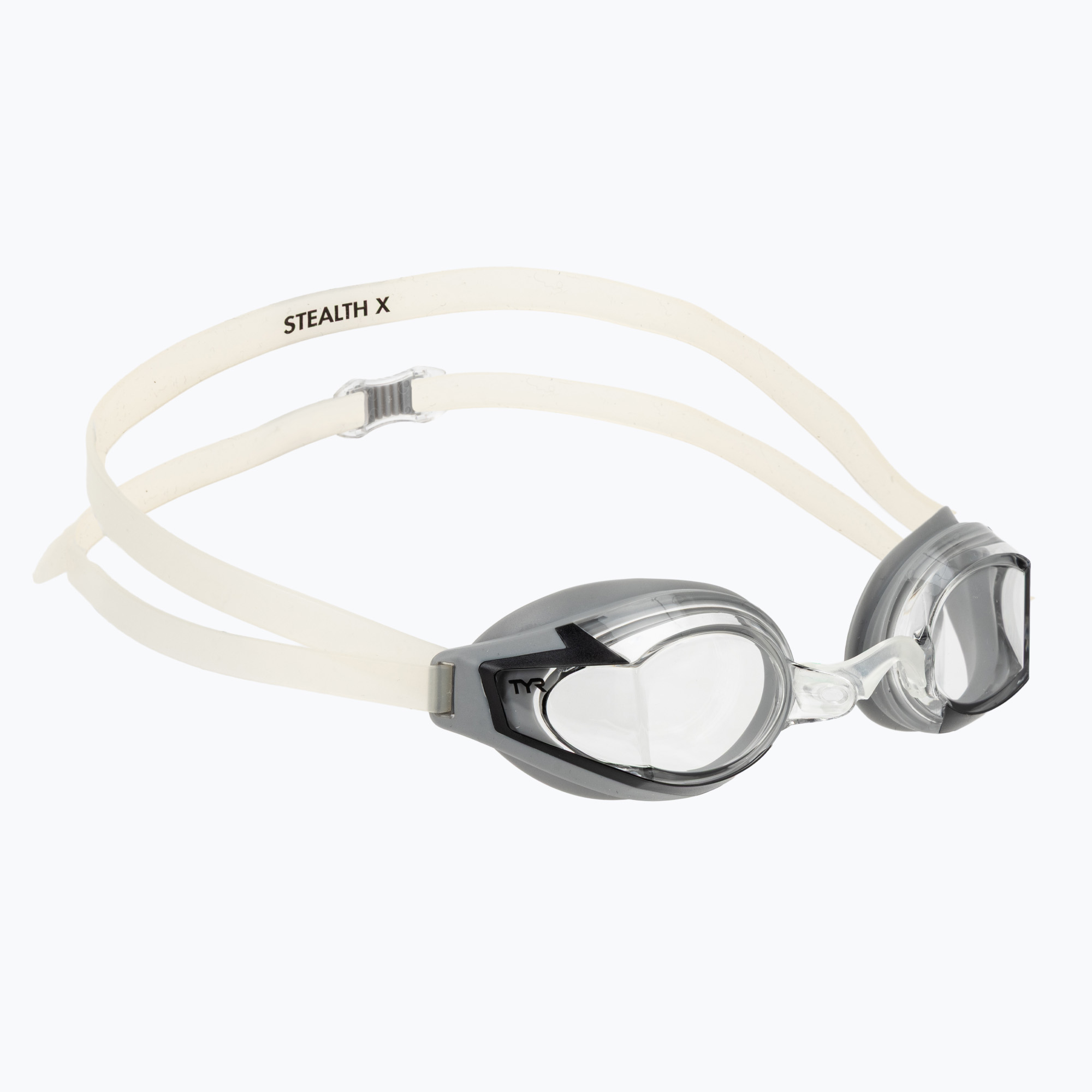 Plavecké okuliare TYR Stealth-X Race clear/silver
