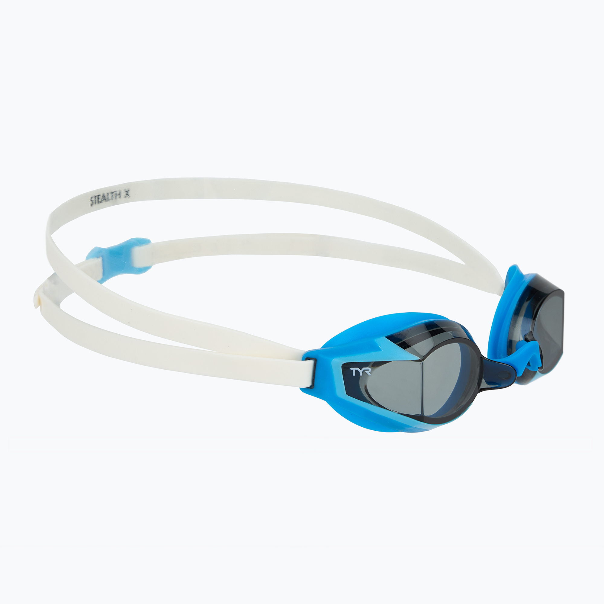 Okulary do pływania TYR Stealth-X Race smoke/white 