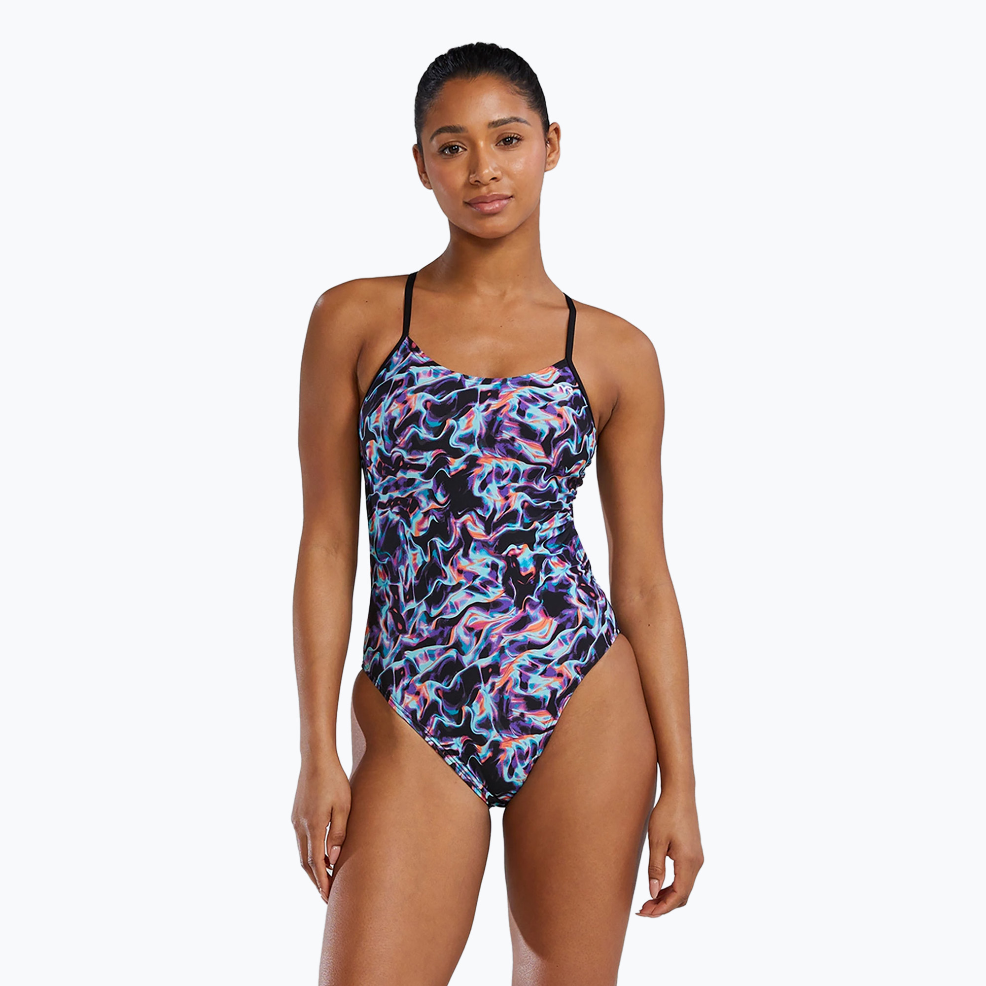 Costume intero donna TYR Durafast Elite Energy Cutoutfit multicolore (32) (Durafast Elite Energia Cutoutfit CENE7A_960)