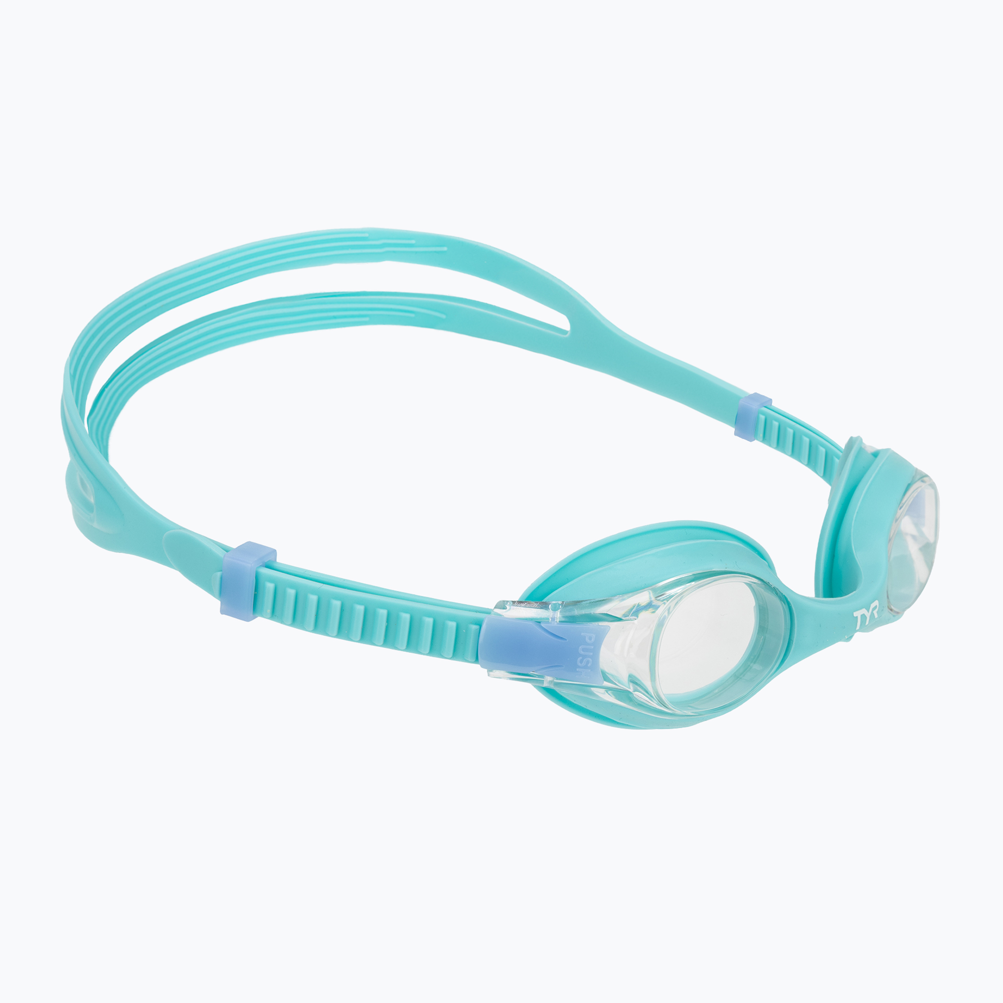 Детски очила за плуване TYR Swimple blue / black / black