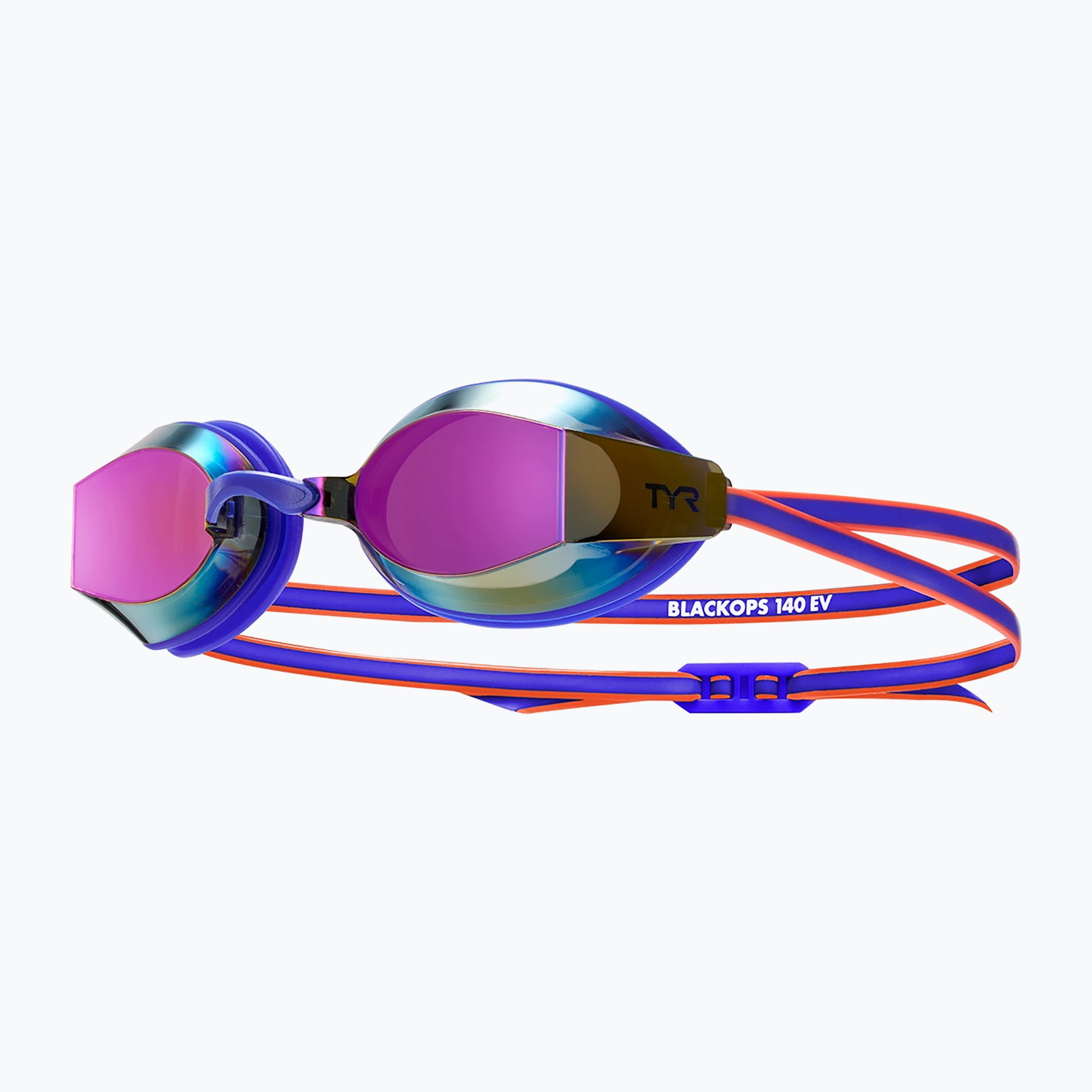 Okulary do pływania TYR Blackops 140 Ev Racing Mirrored royal/multi 