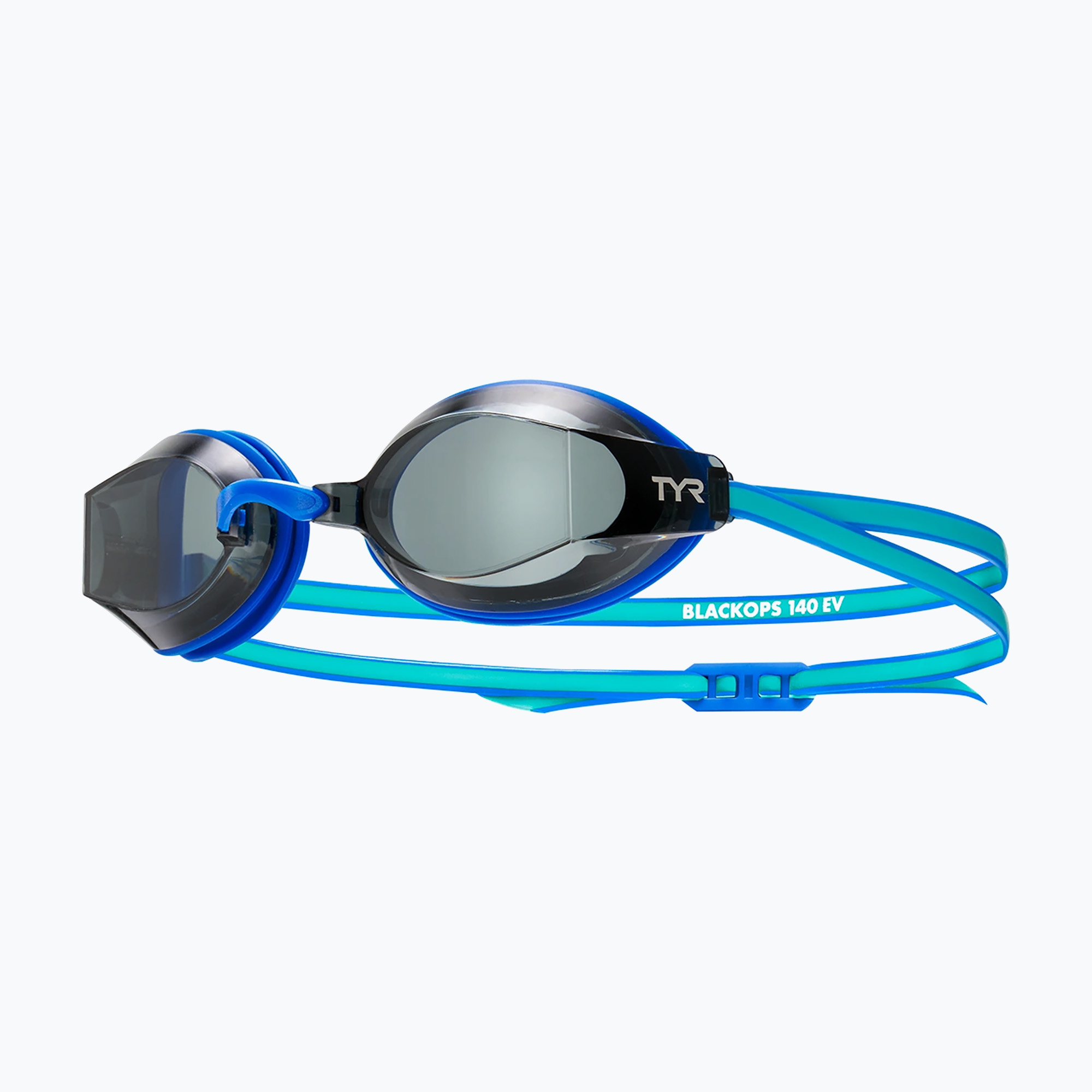 Okulary do pływania TYR Blackops 140 Ev Racing cobalt/aqua 