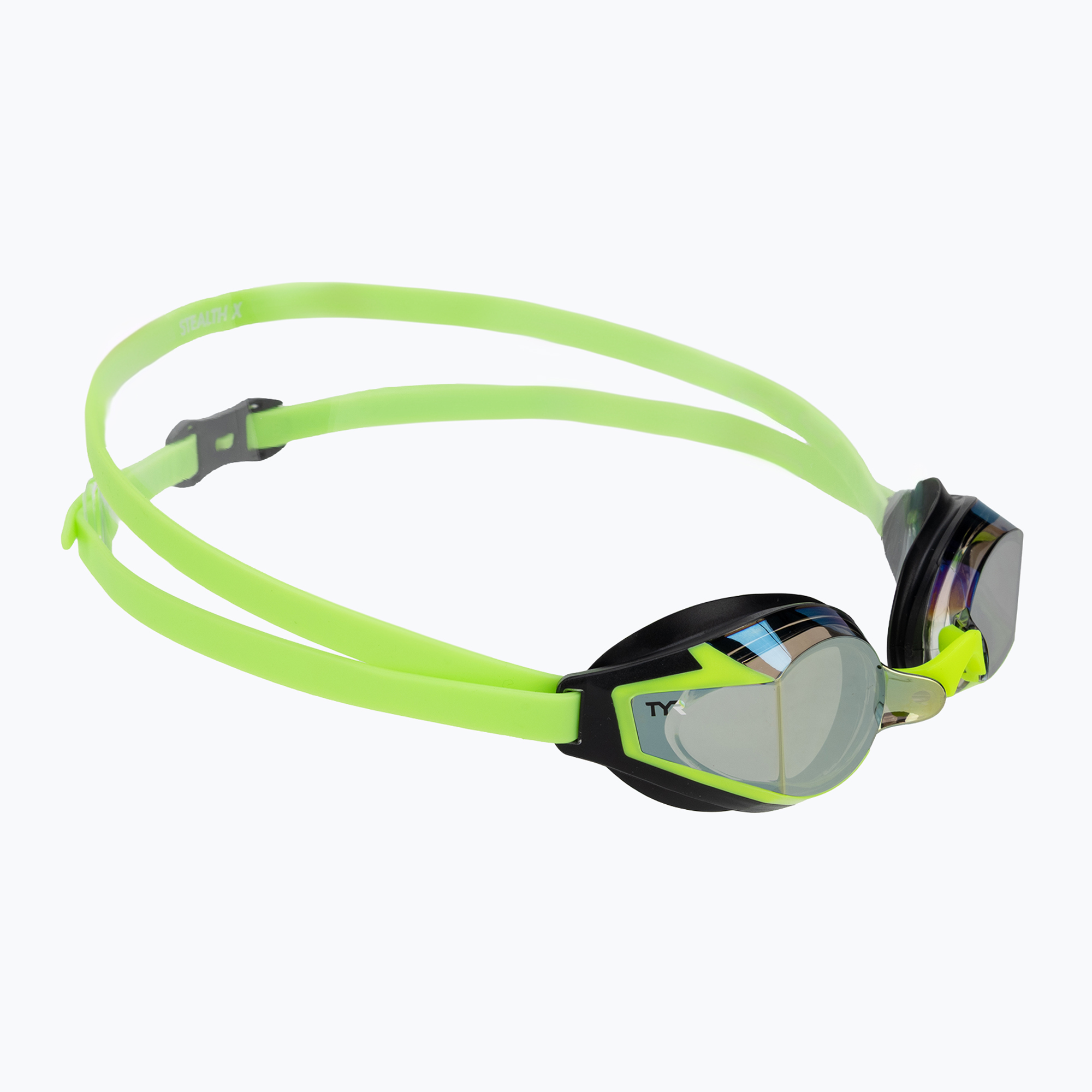 Очила за плуване TYR Stealth-X Performance Mirrored electro lime