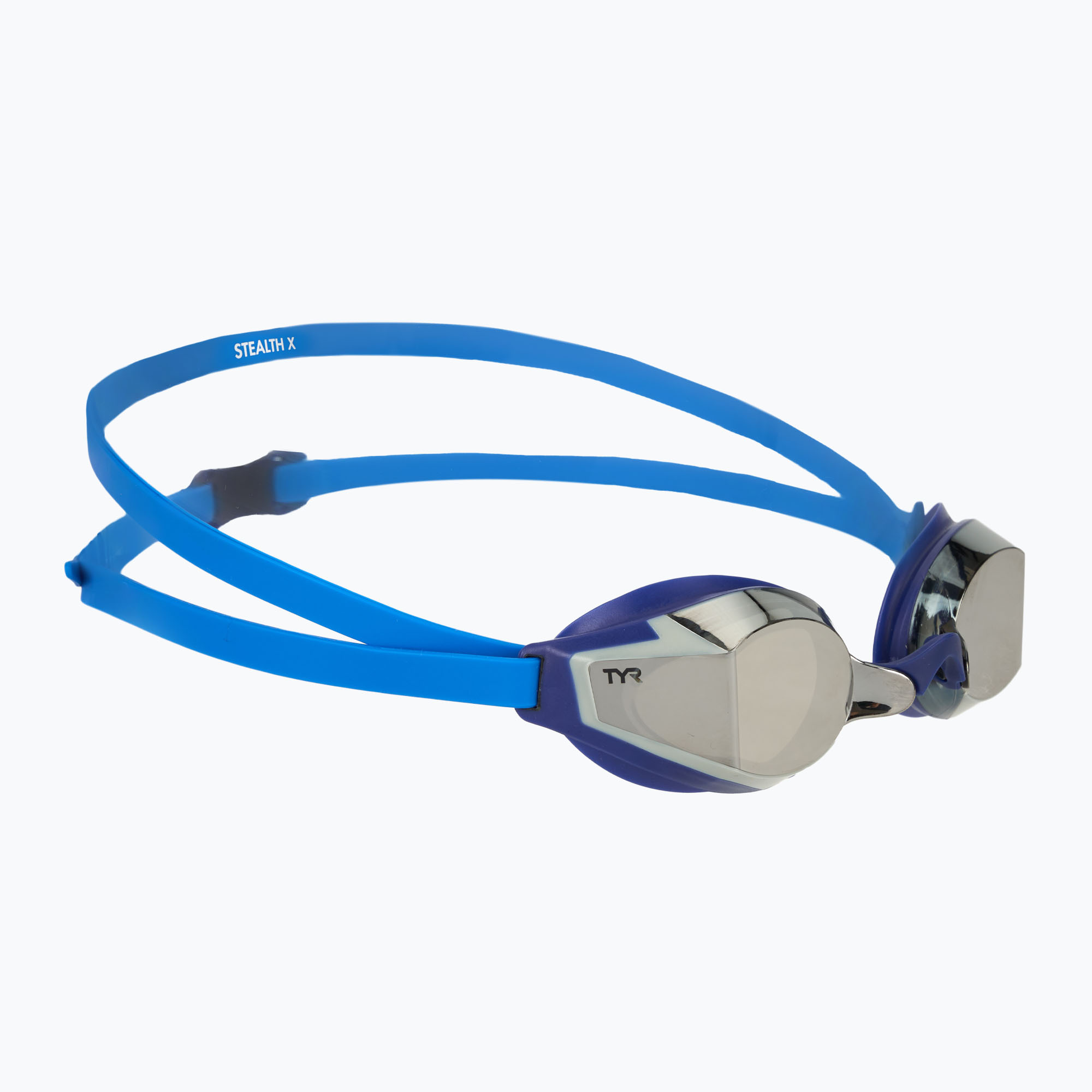 Okulary do pływania TYR Stealth-X Performance Mirrored blue/multi 