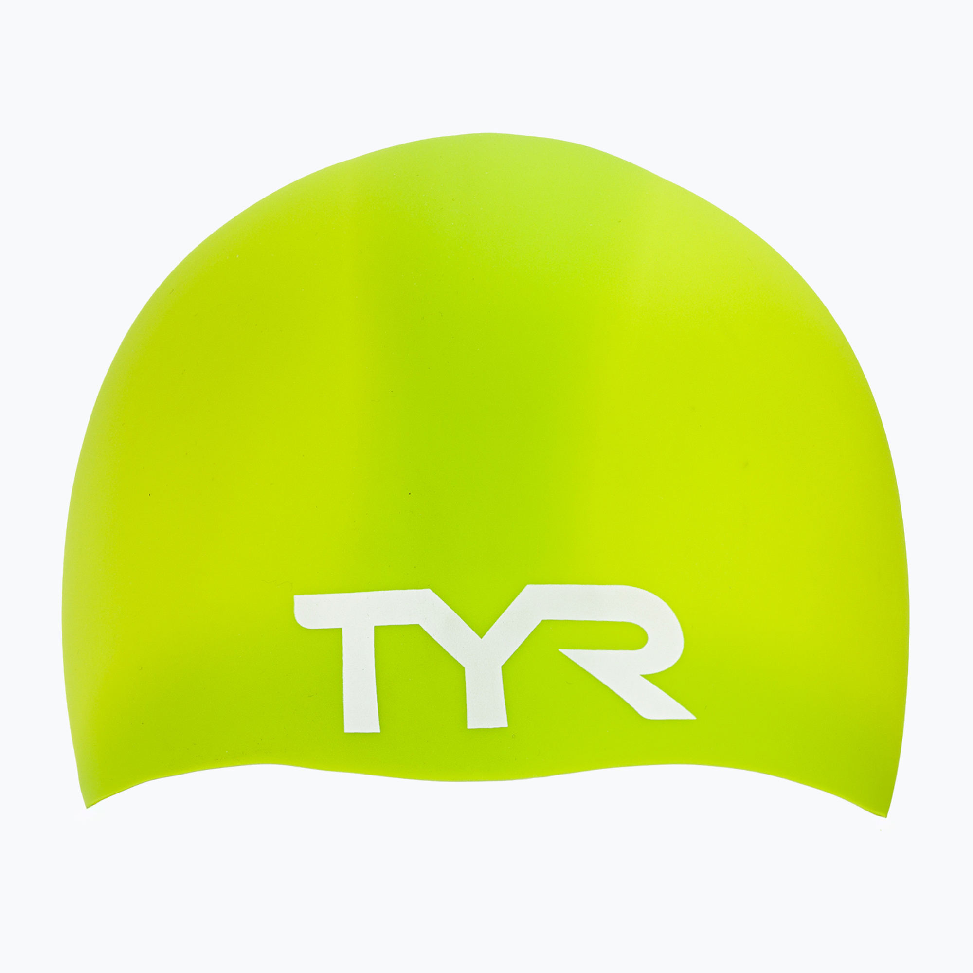 Plavecká čiapka TYR Wrinkle Free Silicone limelight