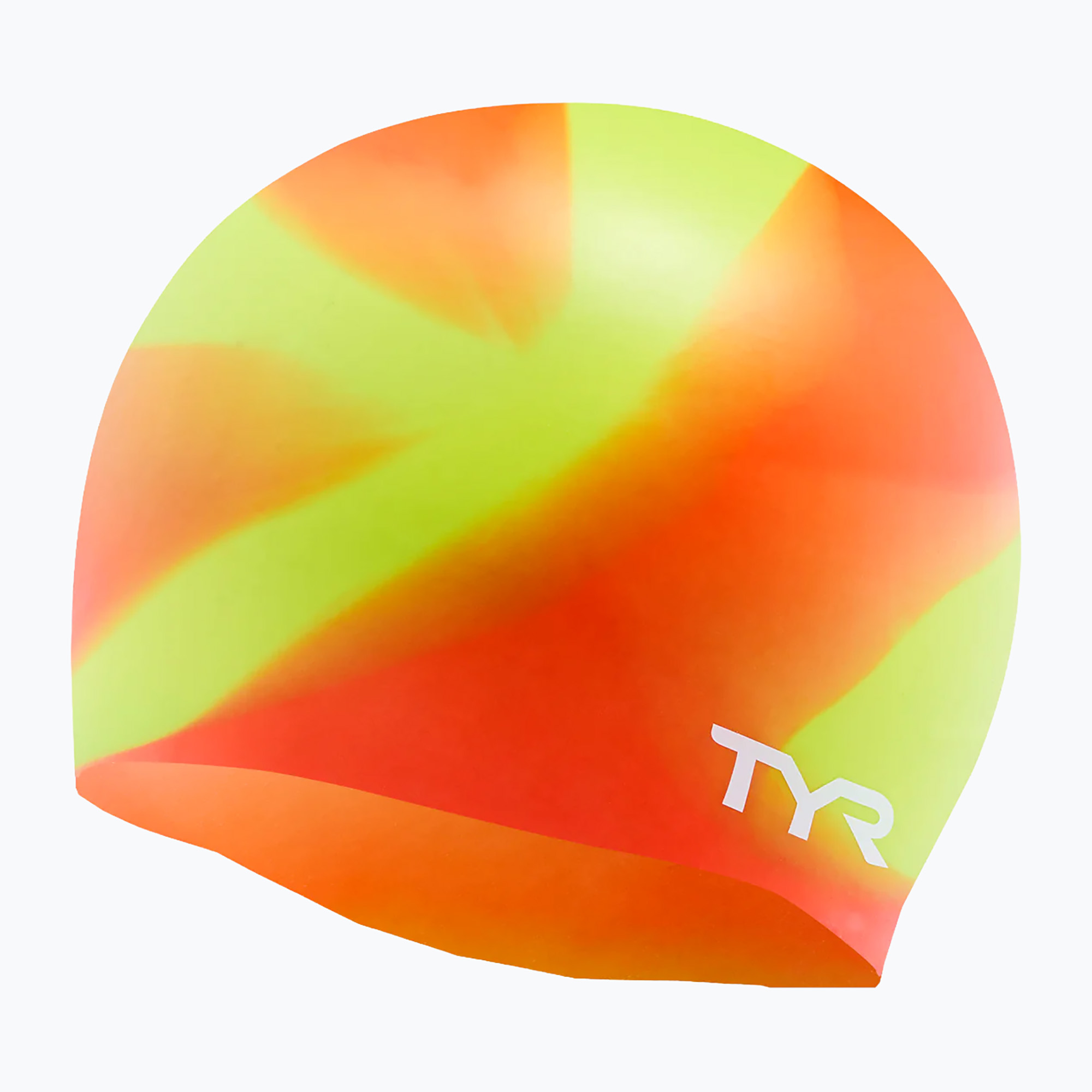 Plavecká čiapka TYR Multi-Color Silicone lime/multi