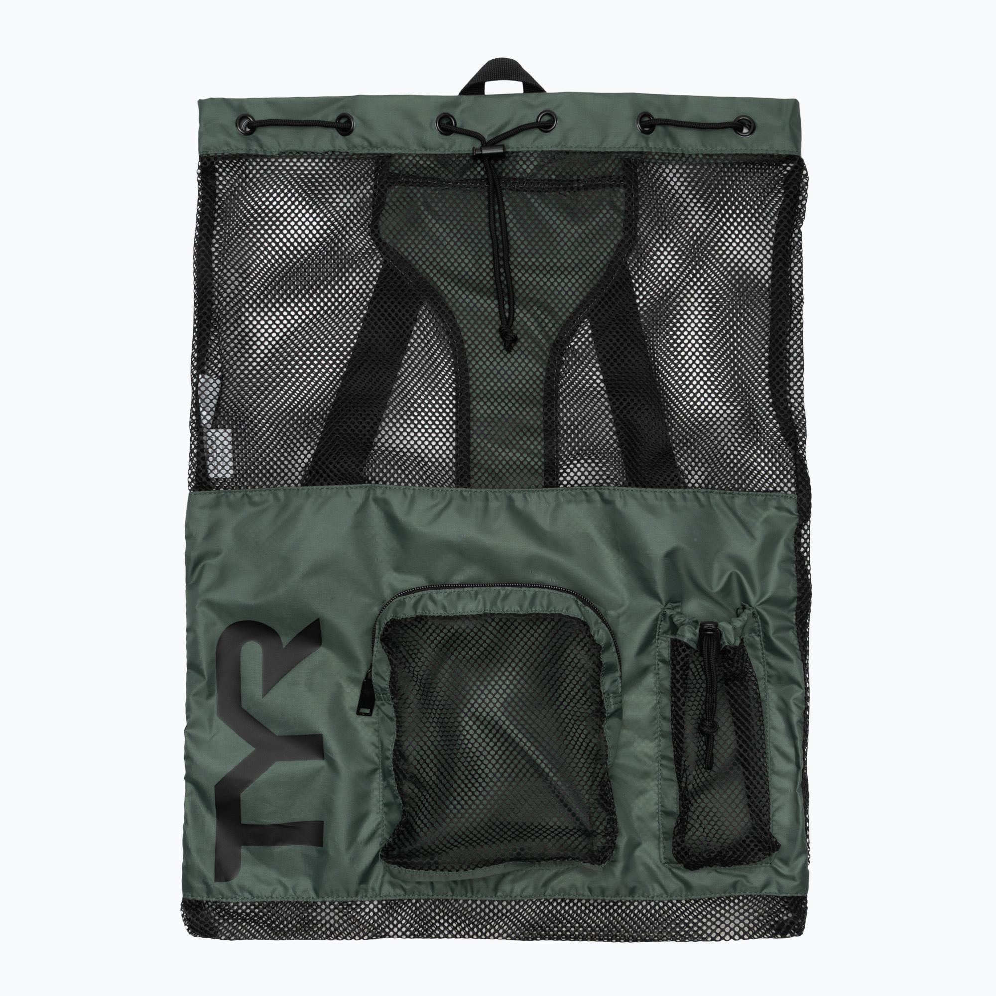Торба за плуване TYR Big Mesh Mummy 40 l olive