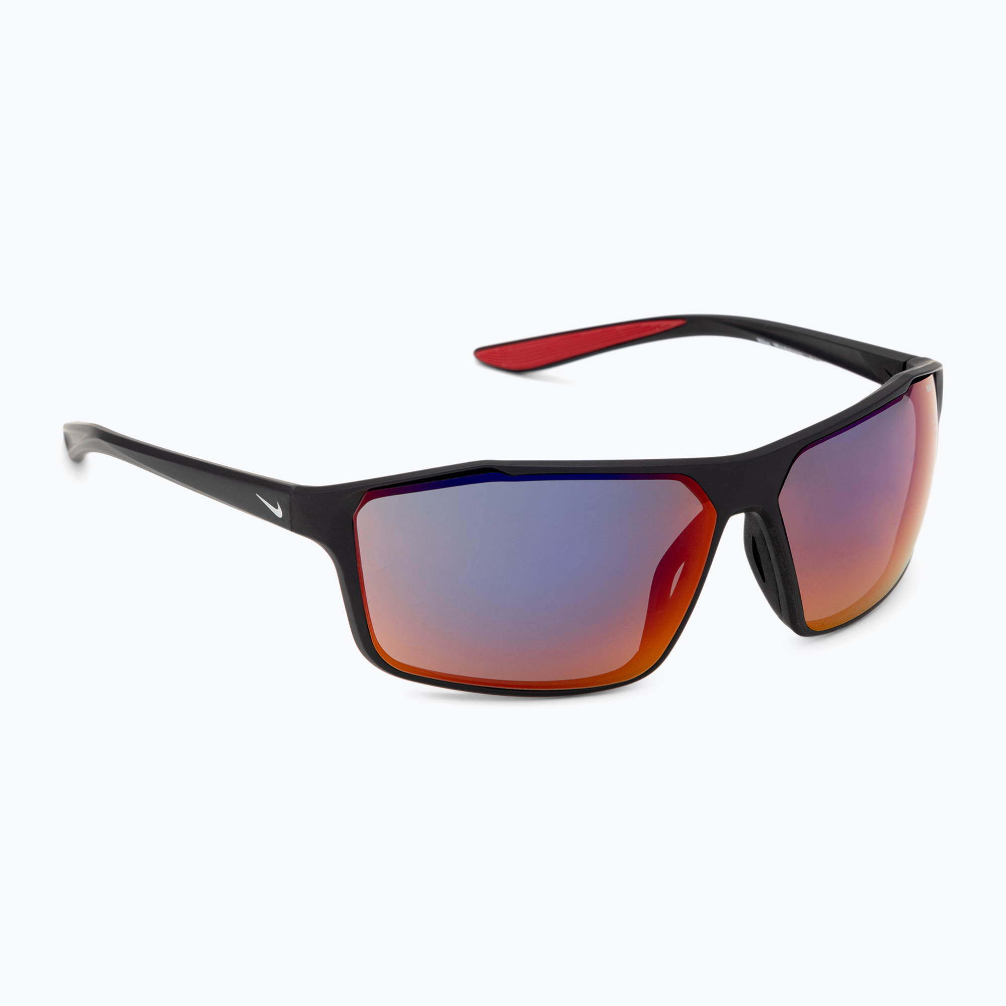 Okulary przeciwsłoneczne męskie Nike Windstorm matte black/pure platinum/field tint 