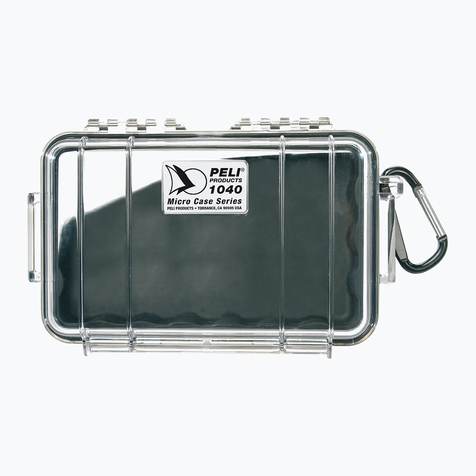 Recipient de depozitare PELI 1040 Micro Case black clear