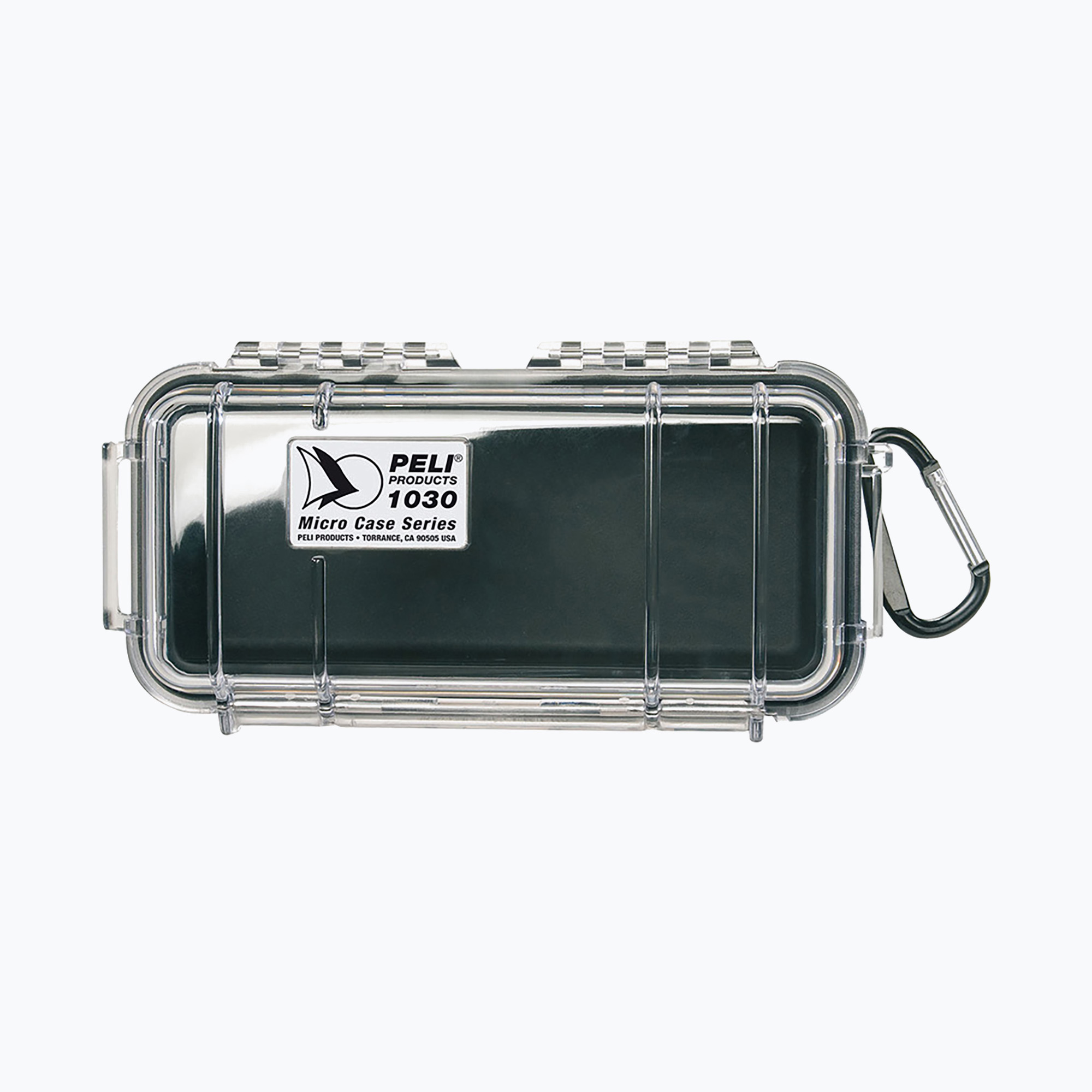 Recipient de depozitare PELI 1030 Micro Case black clear