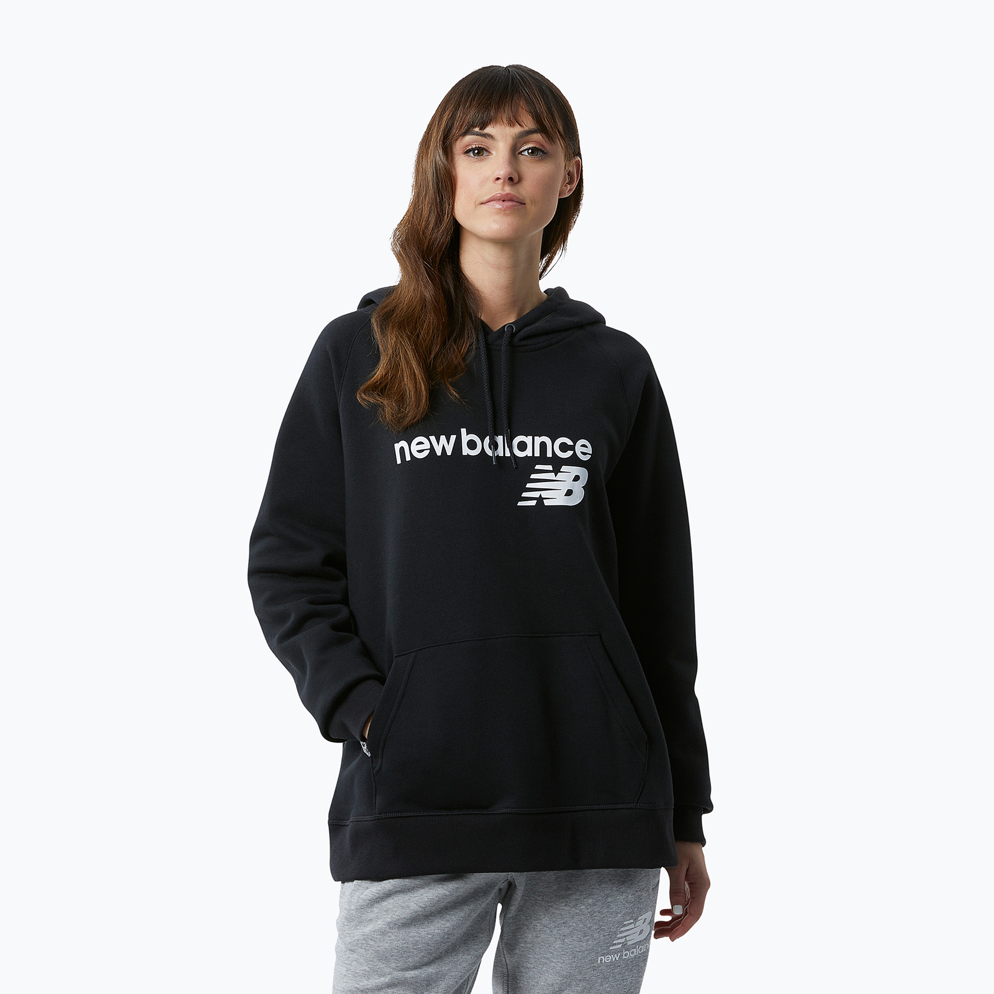Жени New Balance Core Fleece Hoodie black