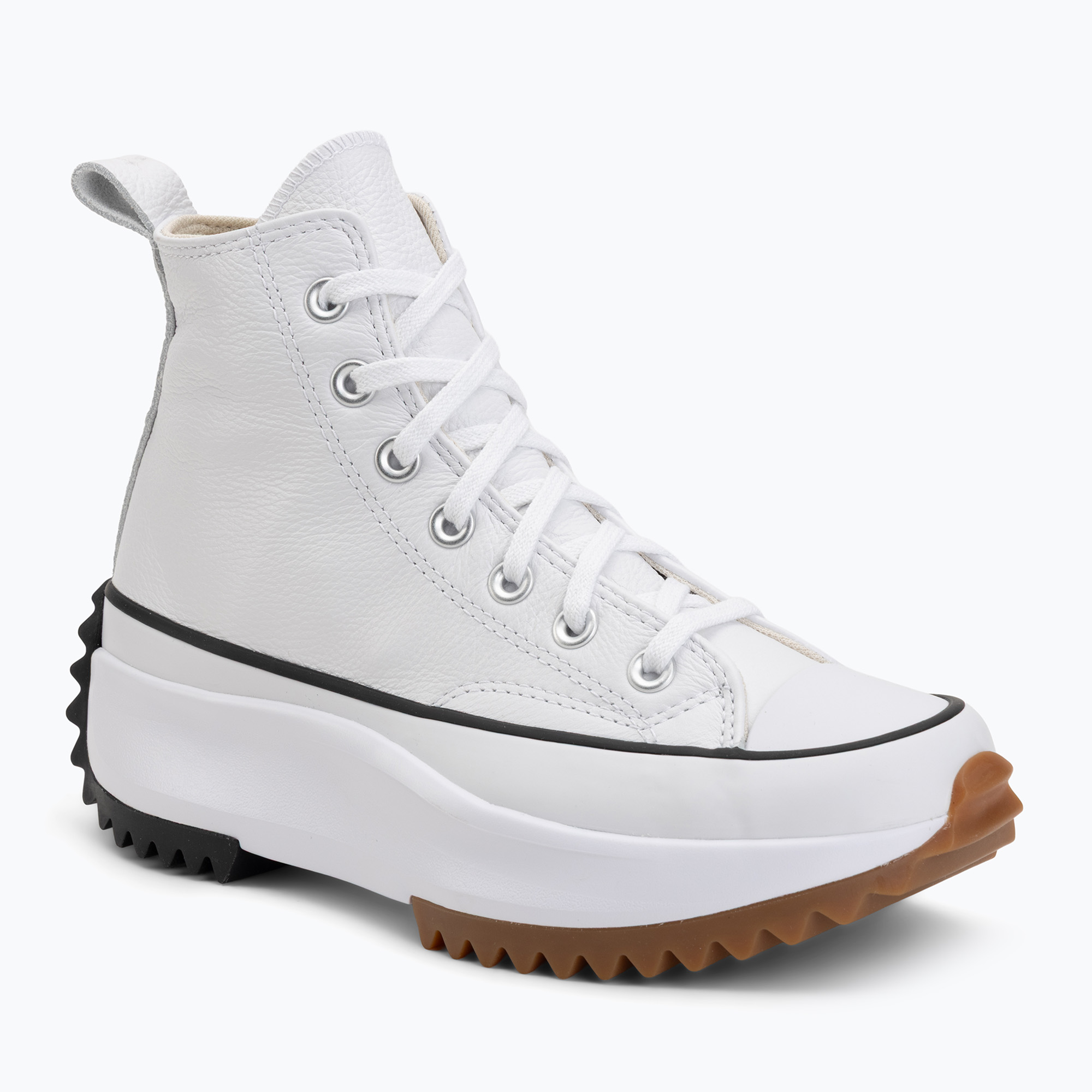 Trampki damskie Converse Run Star Hike Platform Leather white 