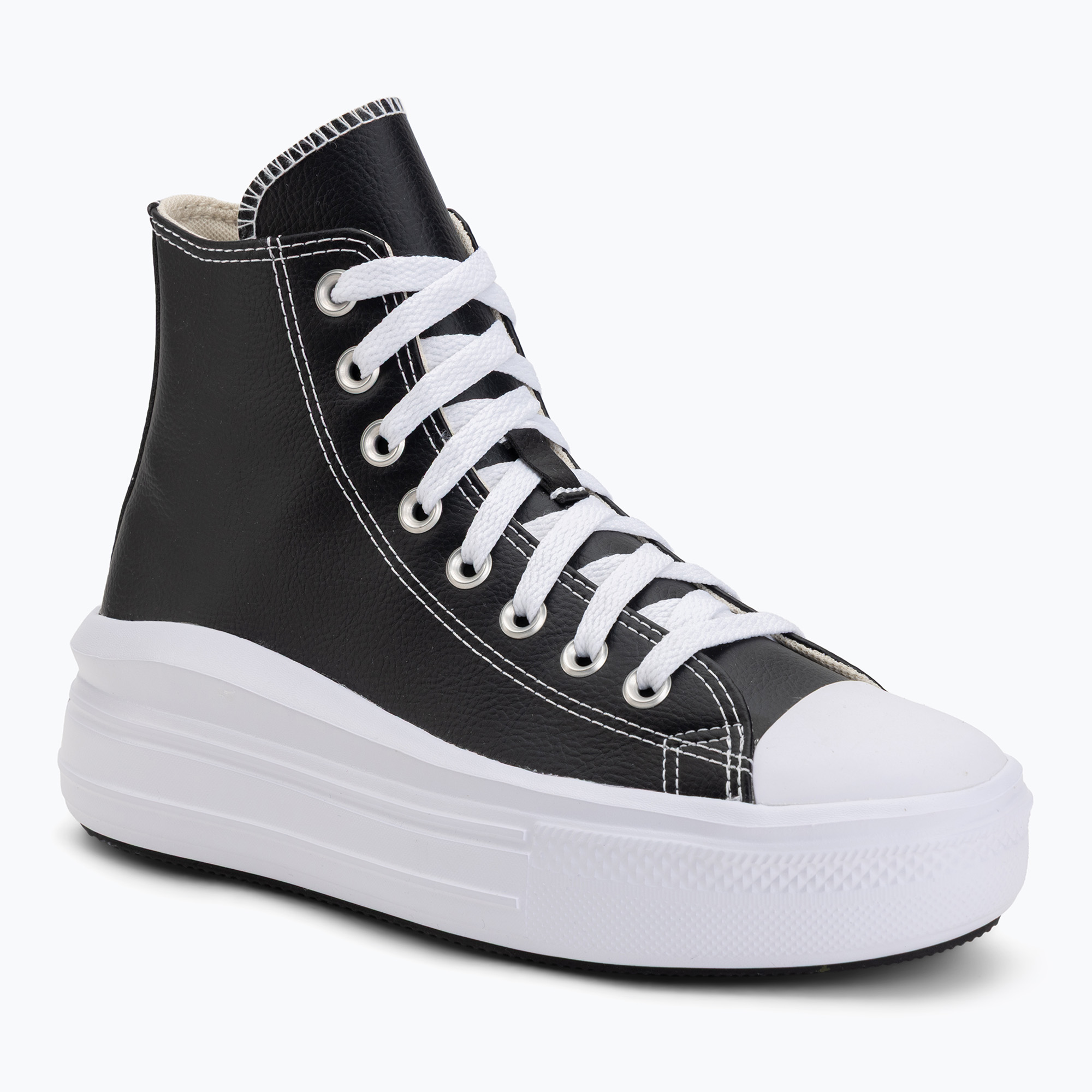 Trampki damskie Converse Chuck Taylor All Star Move Platform Leather black 