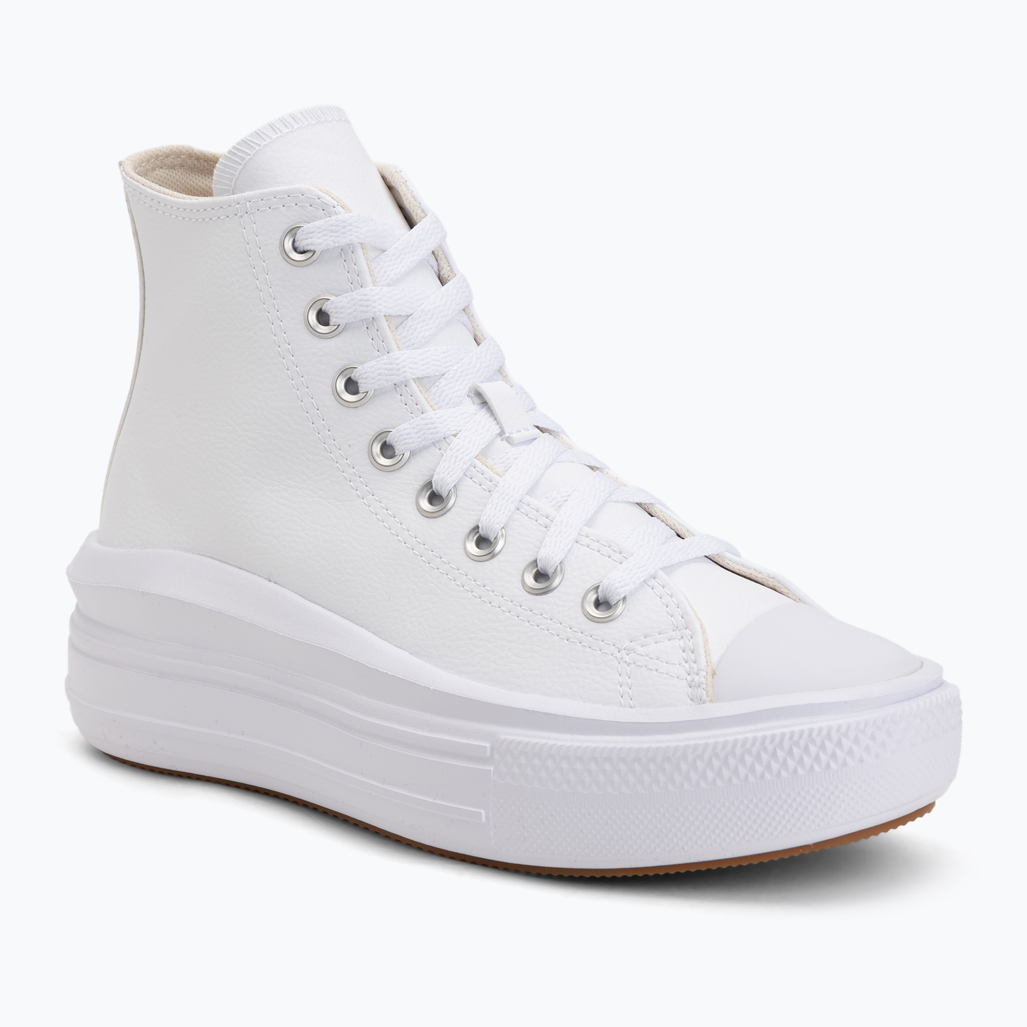 Trampki damskie Converse Chuck Taylor All Star Move Platform Leather white 