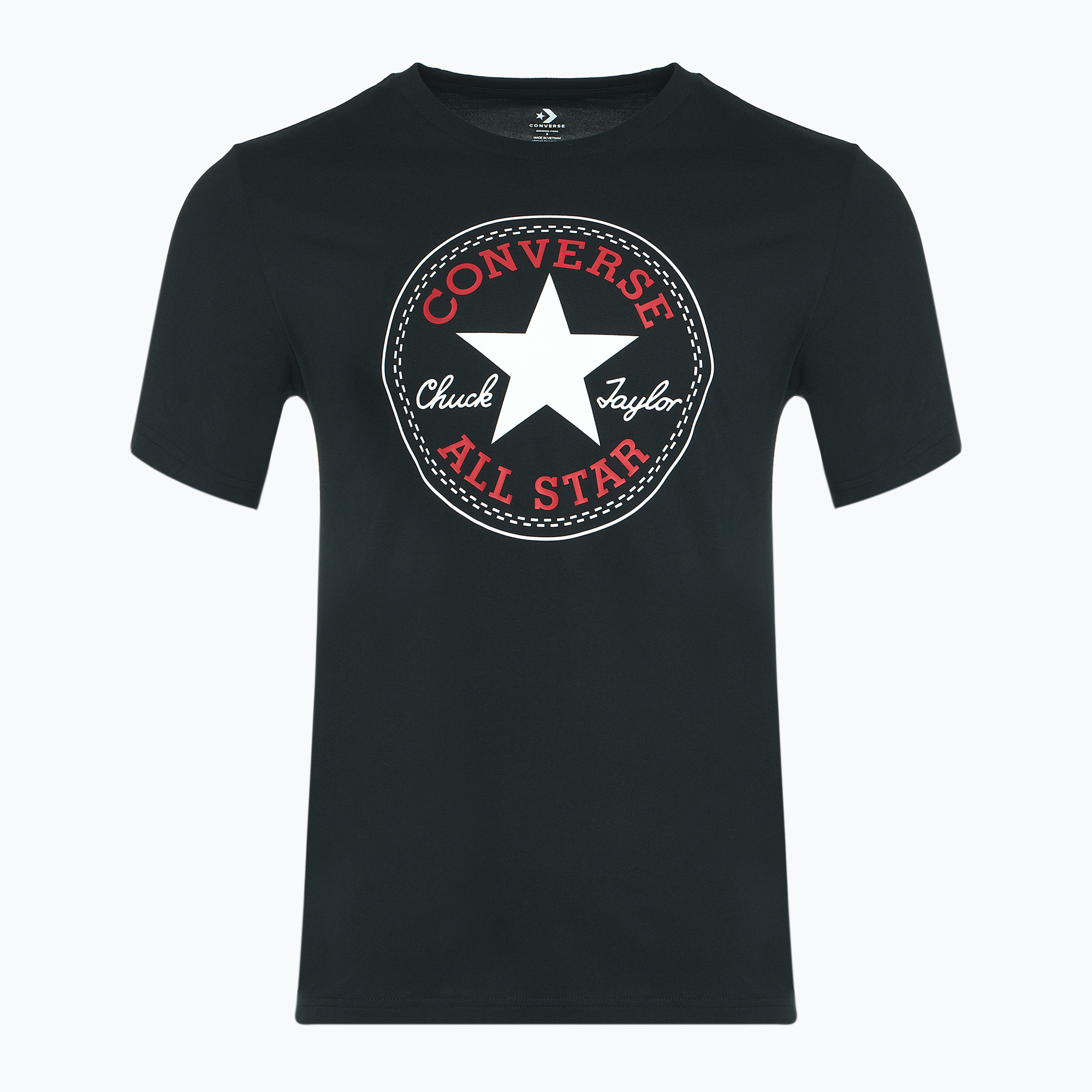 Tričko Converse Go-To All Star Patch Standard-Fit 10025459-A03 converse black (Go-To All Star Patch Standard-Fit 10025459)