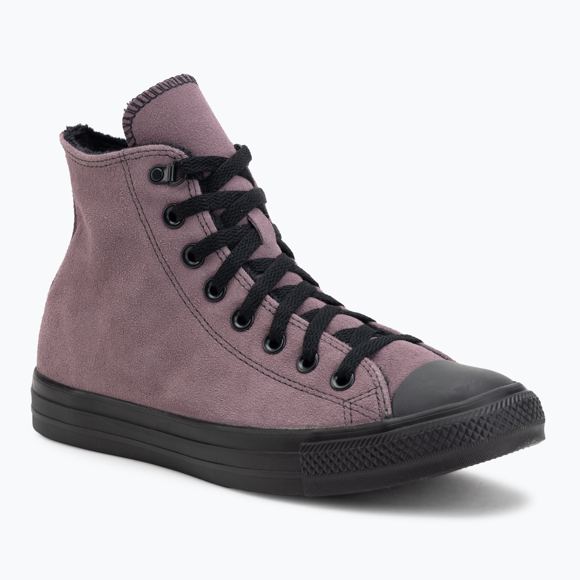 Trampki Converse Chuck Taylor All Star Hi Suede Faux Fur grey/purple 