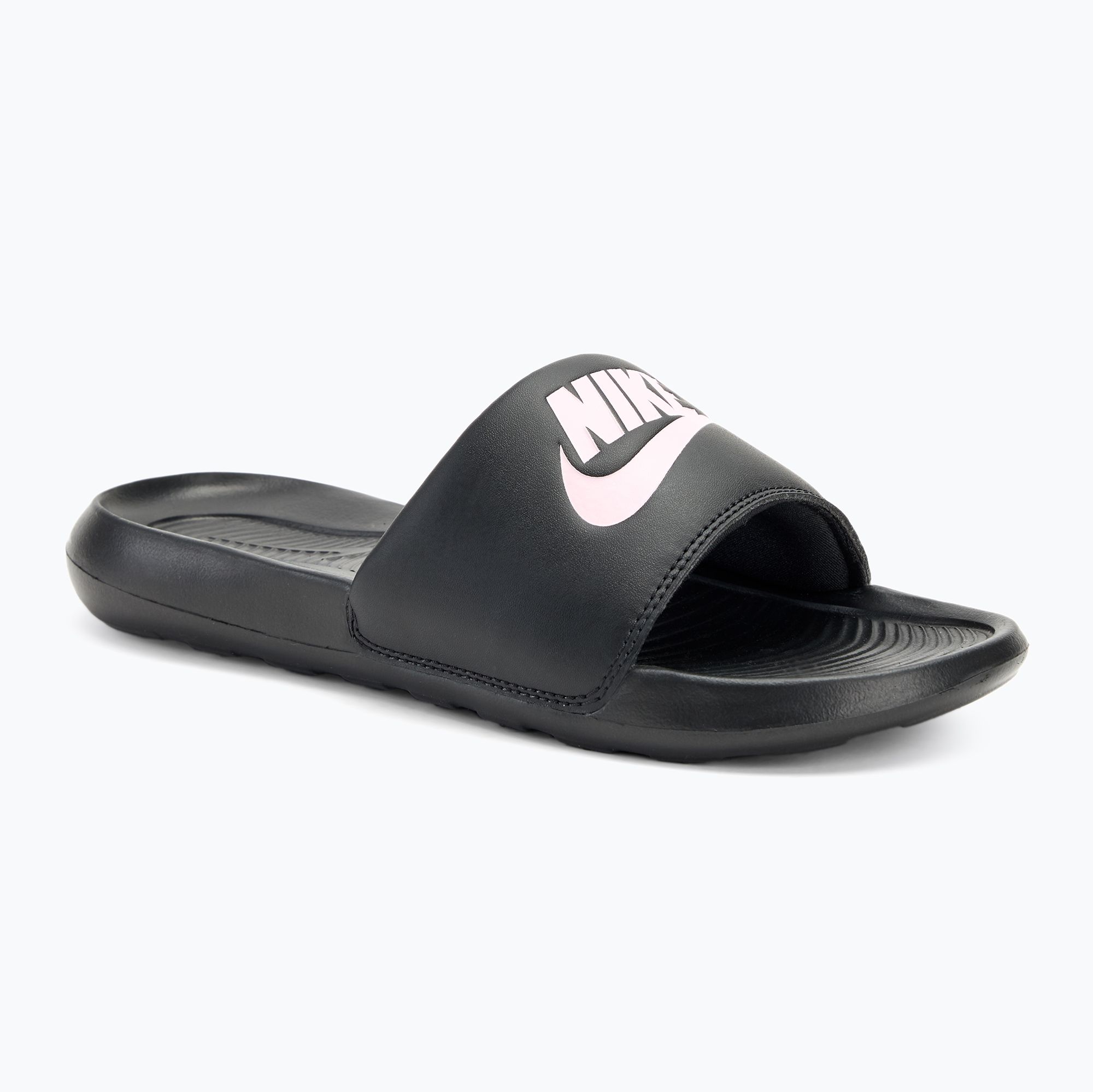 Klapki damskie Nike Victori One Slide black/black/violet 