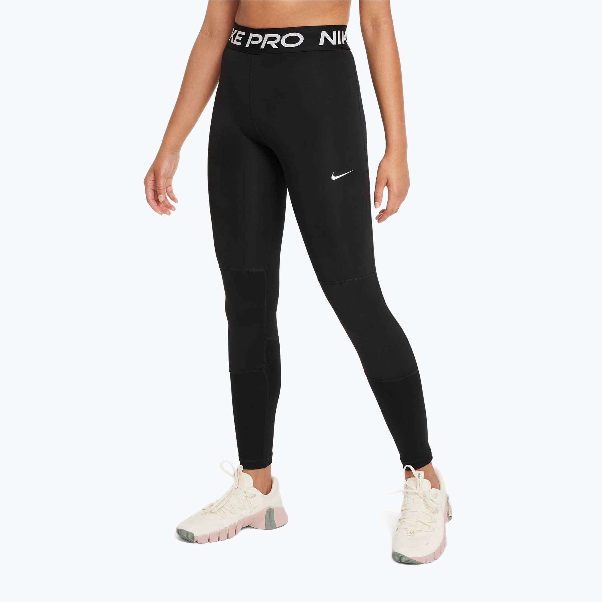 Legginsy dziecięce Nike Pro Dri-FIT black/white 