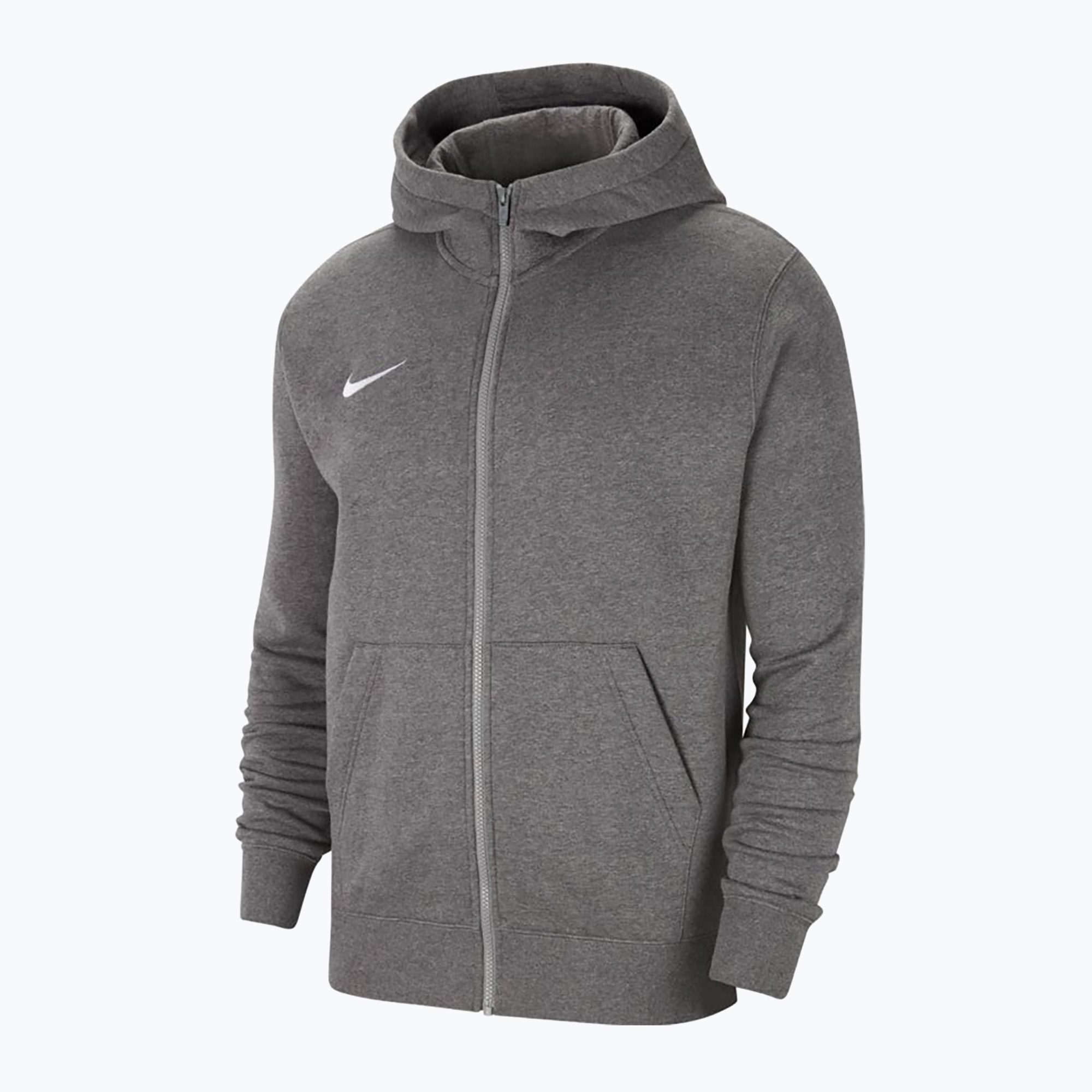Bluza dziecięca Nike Park 20 Full Zip Hoodie charcoal heathr/white 