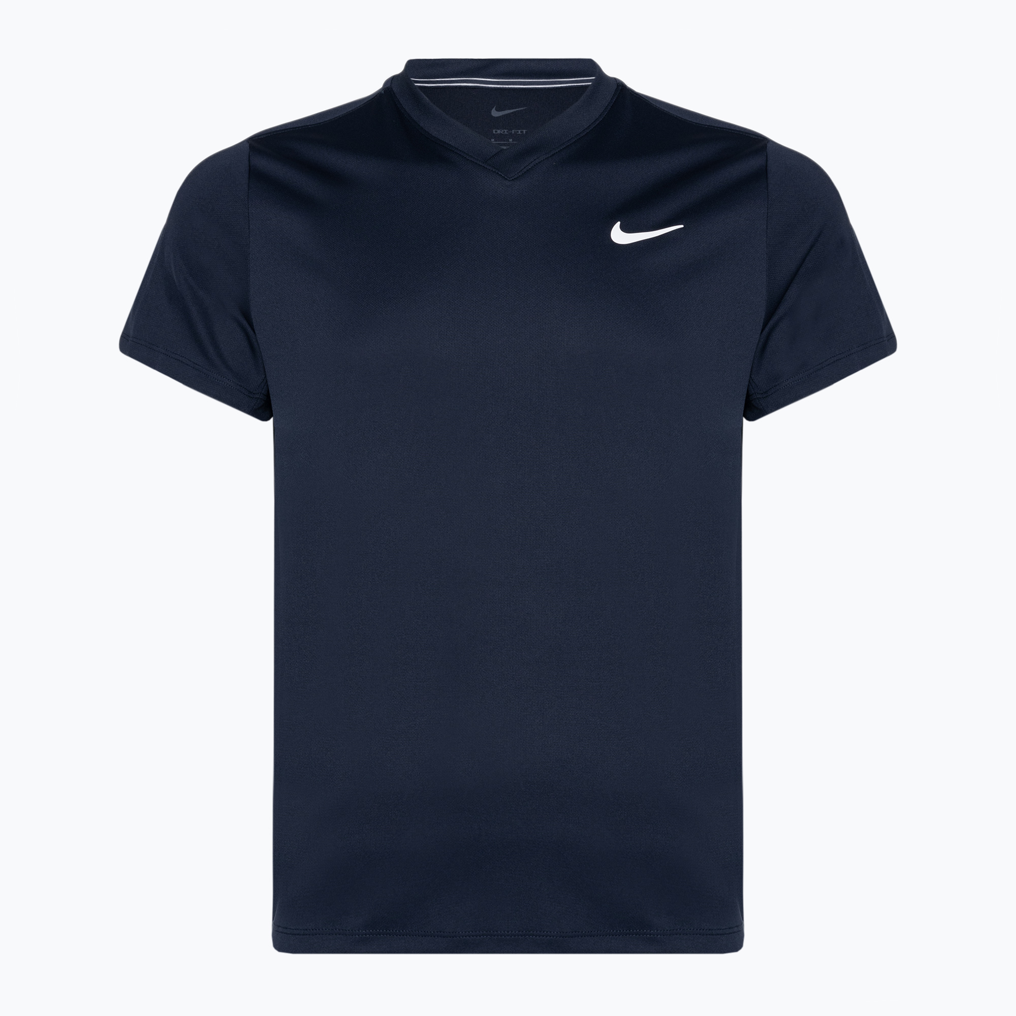 Koszulka tenisowa męska Nike Court Dri-FIT Victory obsidian/obsidian/white 