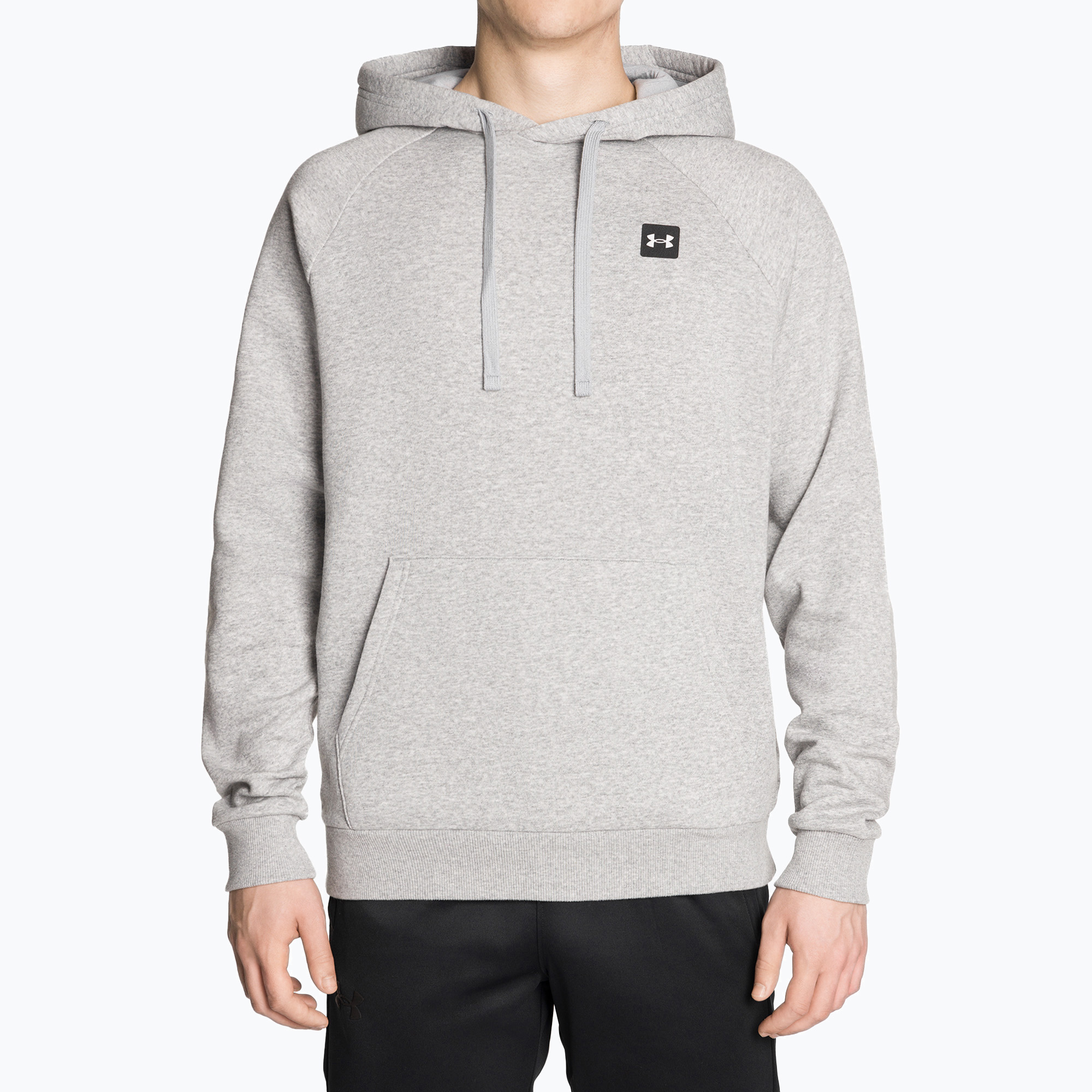 Bluza męska Under Armour Rival Hoodie mod gray light heather/black 
