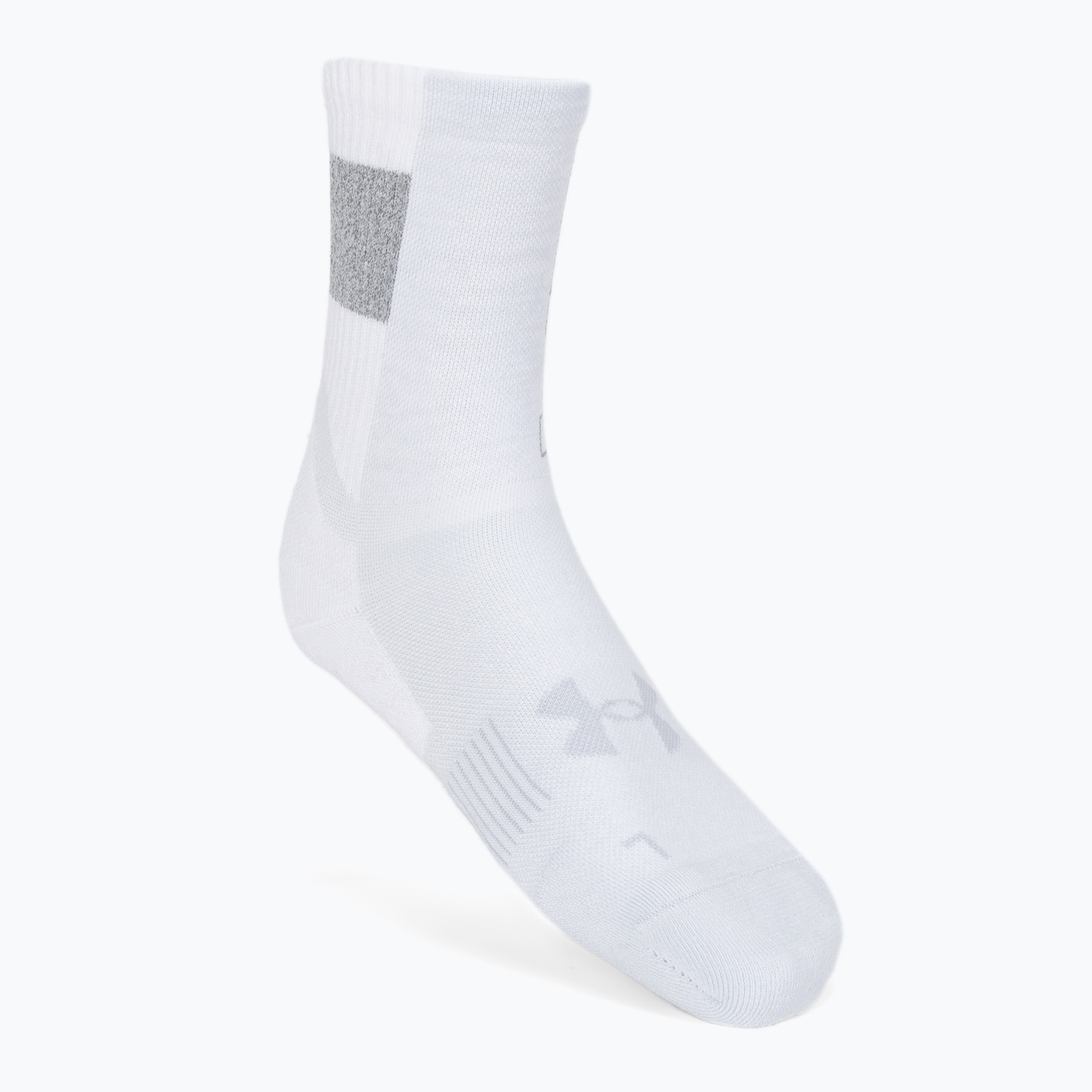 Under Armour ArmourDry Run Crew edzőzokni fehér UAR-1361156100 (ArmourDry Run Crew 1361156)