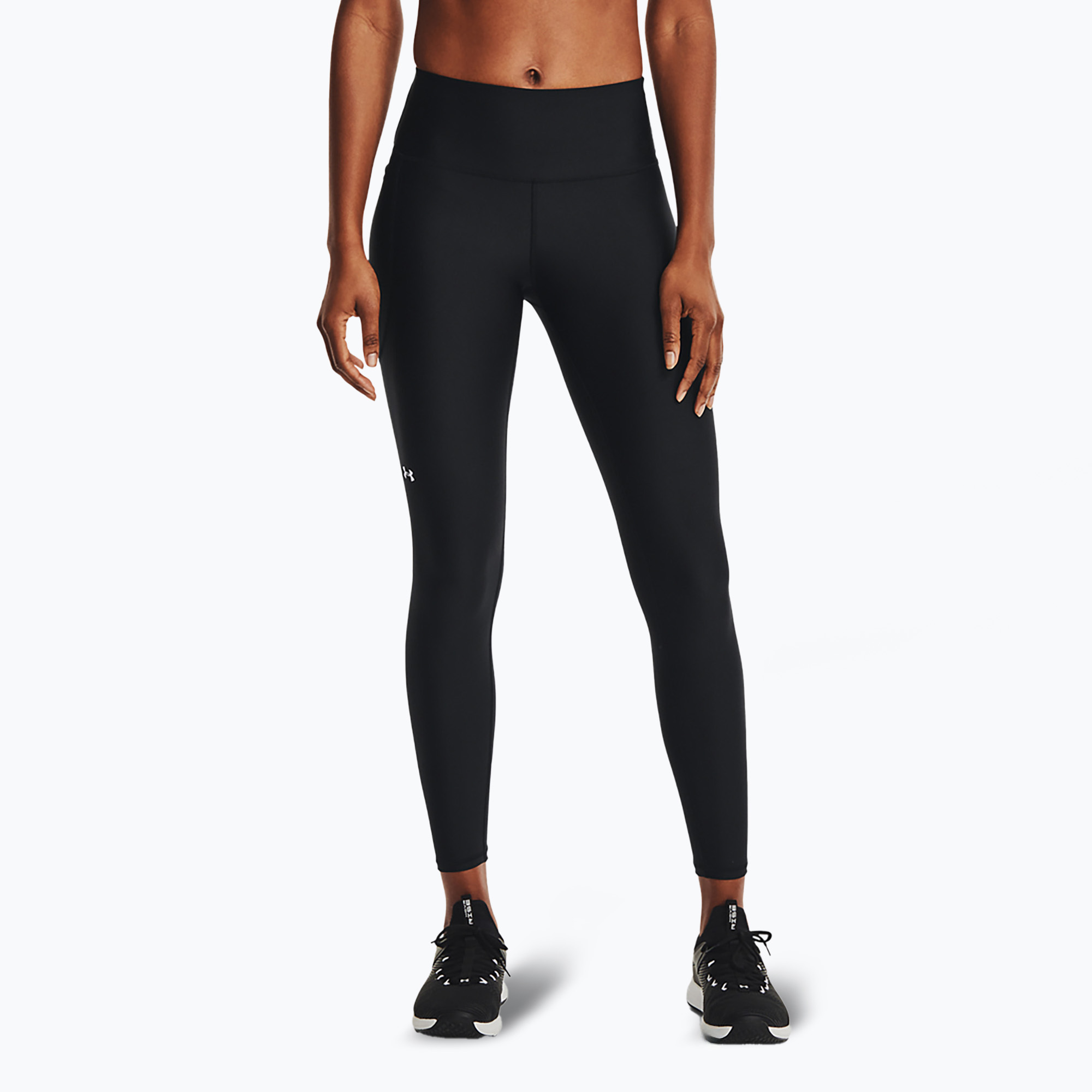 Legginsy treningowe damskie Under Armour Tech High Rise black/white 