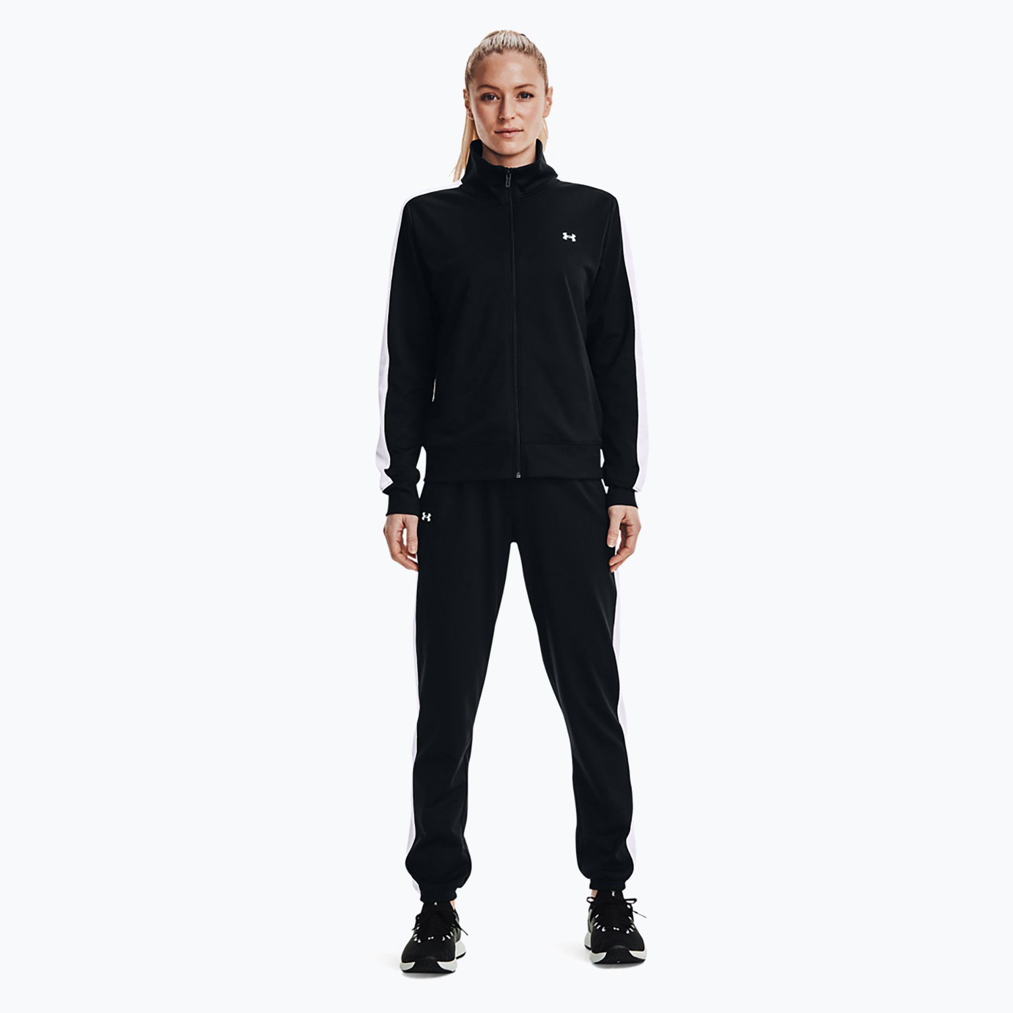Dres damski Under Armour Tricot black/white 