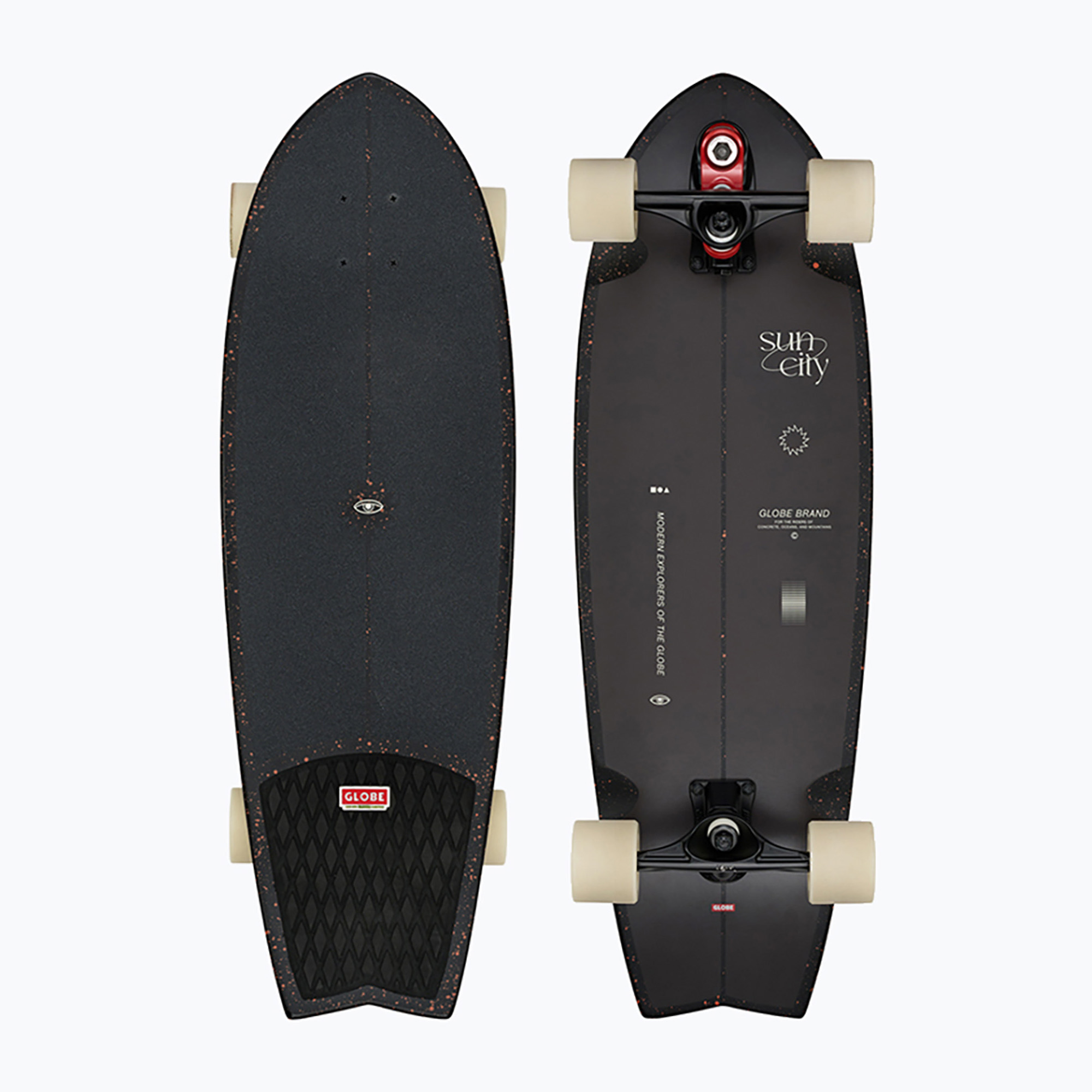 Skateboard cruiser Globe Sun City 2 astro red (Sun City 2 10525031SS_ASTRORED)