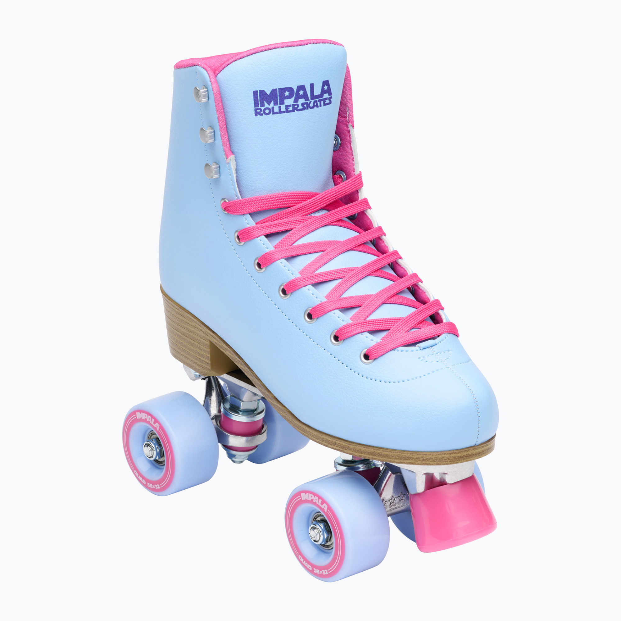 Wrotki damskie IMPALA Quad Skate blue raspberry 