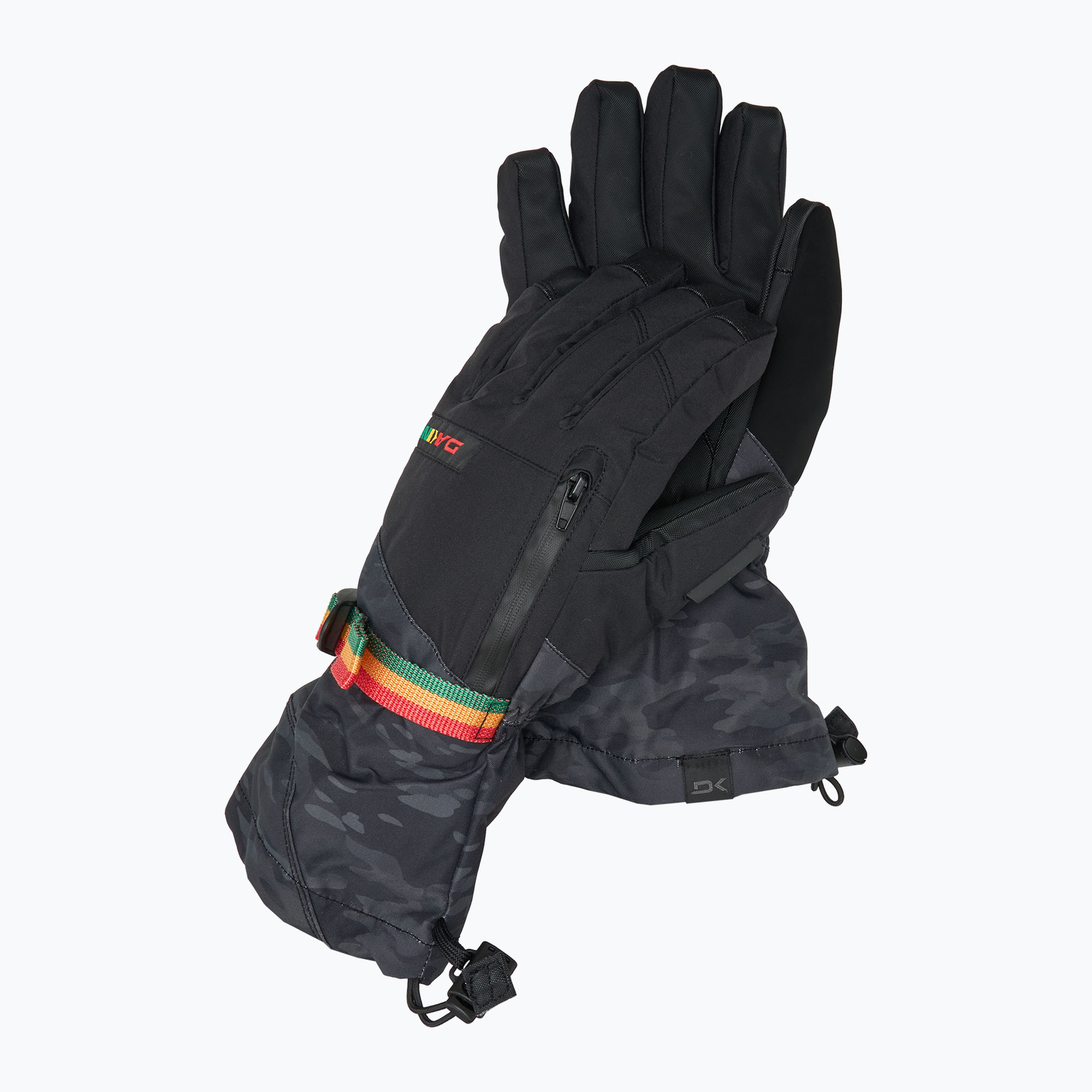 Men's Dakine Titan Gore-Tex snowboard gloves black vintage camo (L)