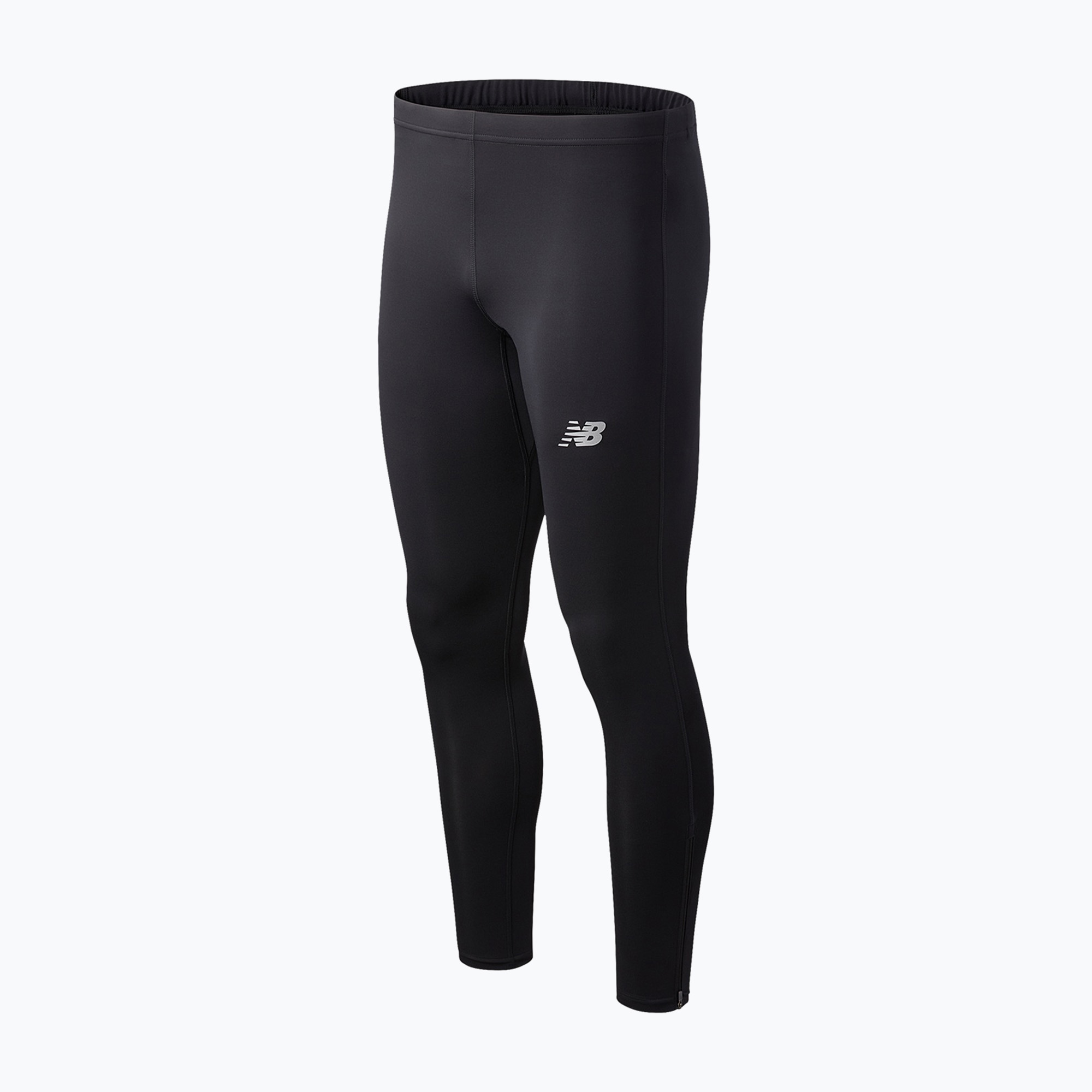Legginsy do biegania męskie New Balance Core Run black 